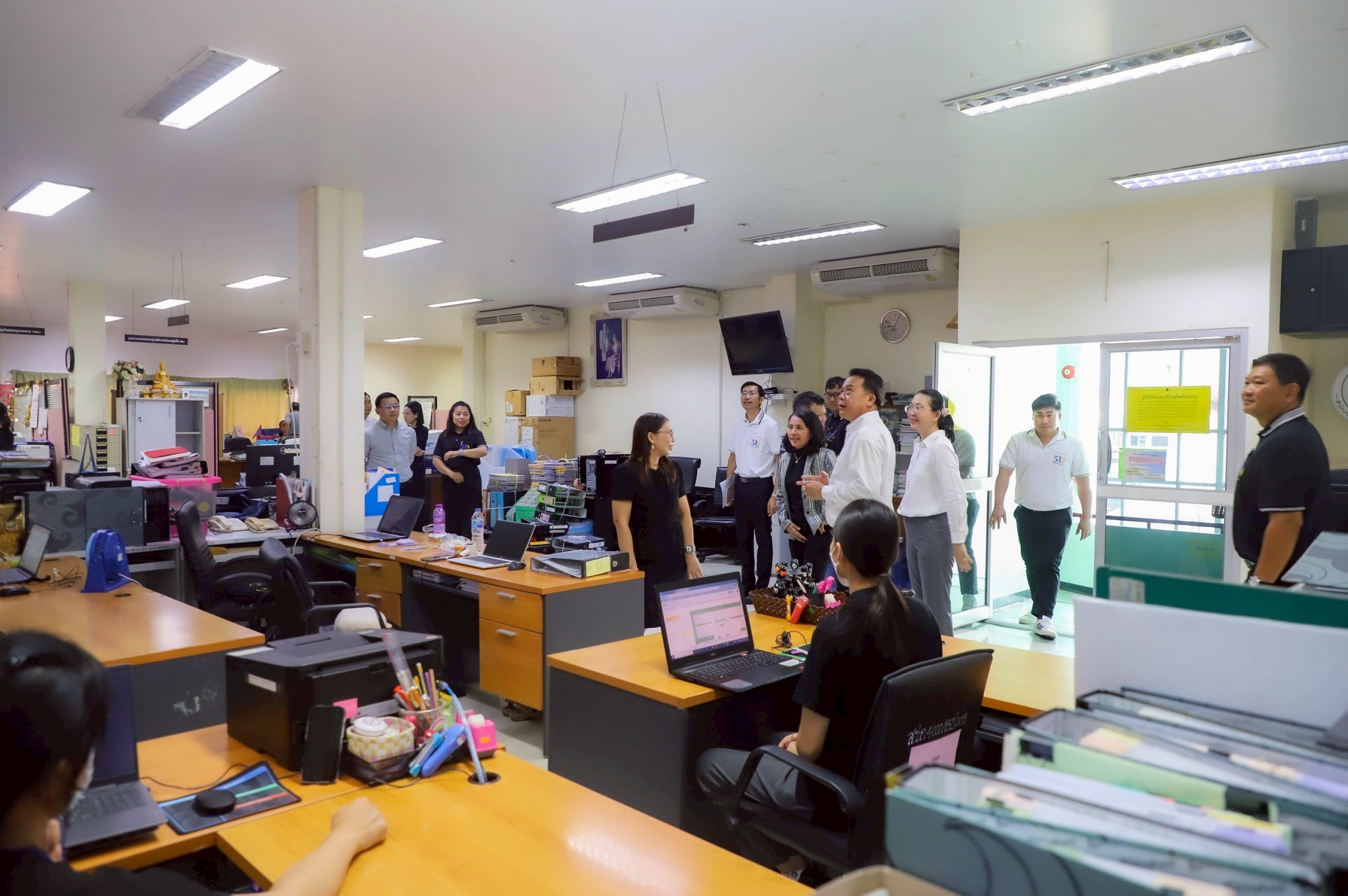 title - รองเลขาฯ ส.ป.ก. ตรวจติดตามงาน สพท. มอบนโยบายชูเกษตรกรรมยั่งยืน