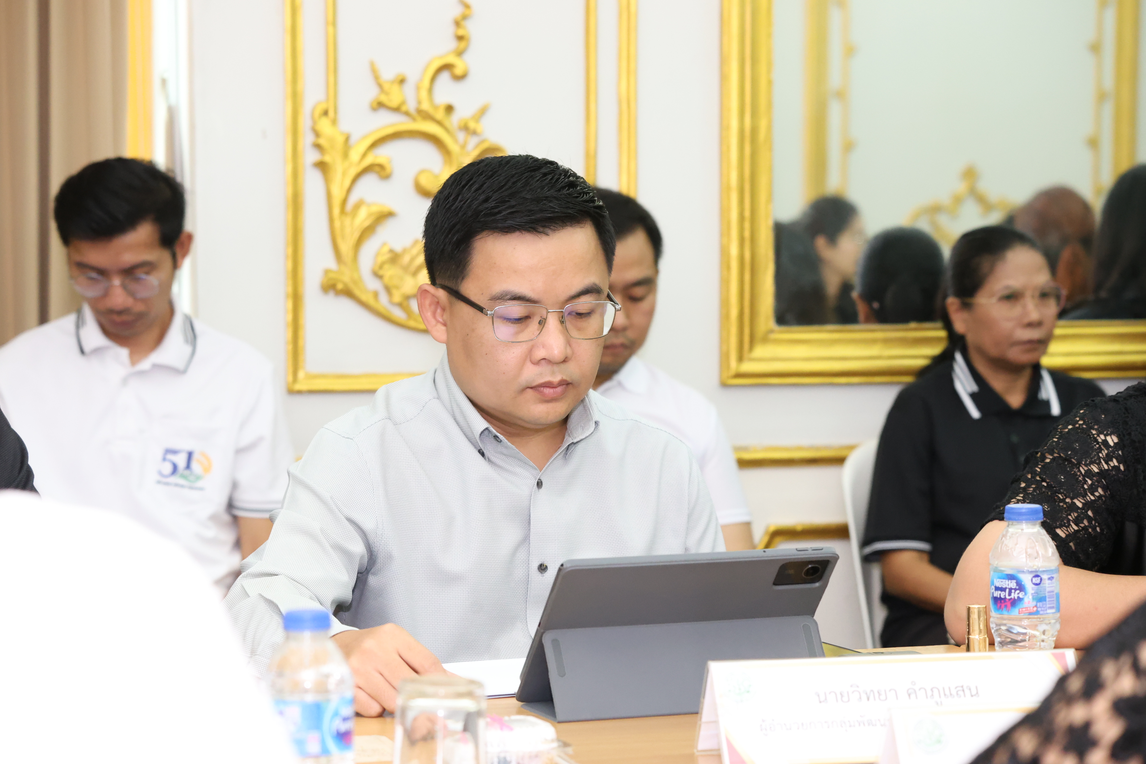 title - รองเลขาฯ ส.ป.ก. ตรวจติดตามงาน สพท. มอบนโยบายชูเกษตรกรรมยั่งยืน