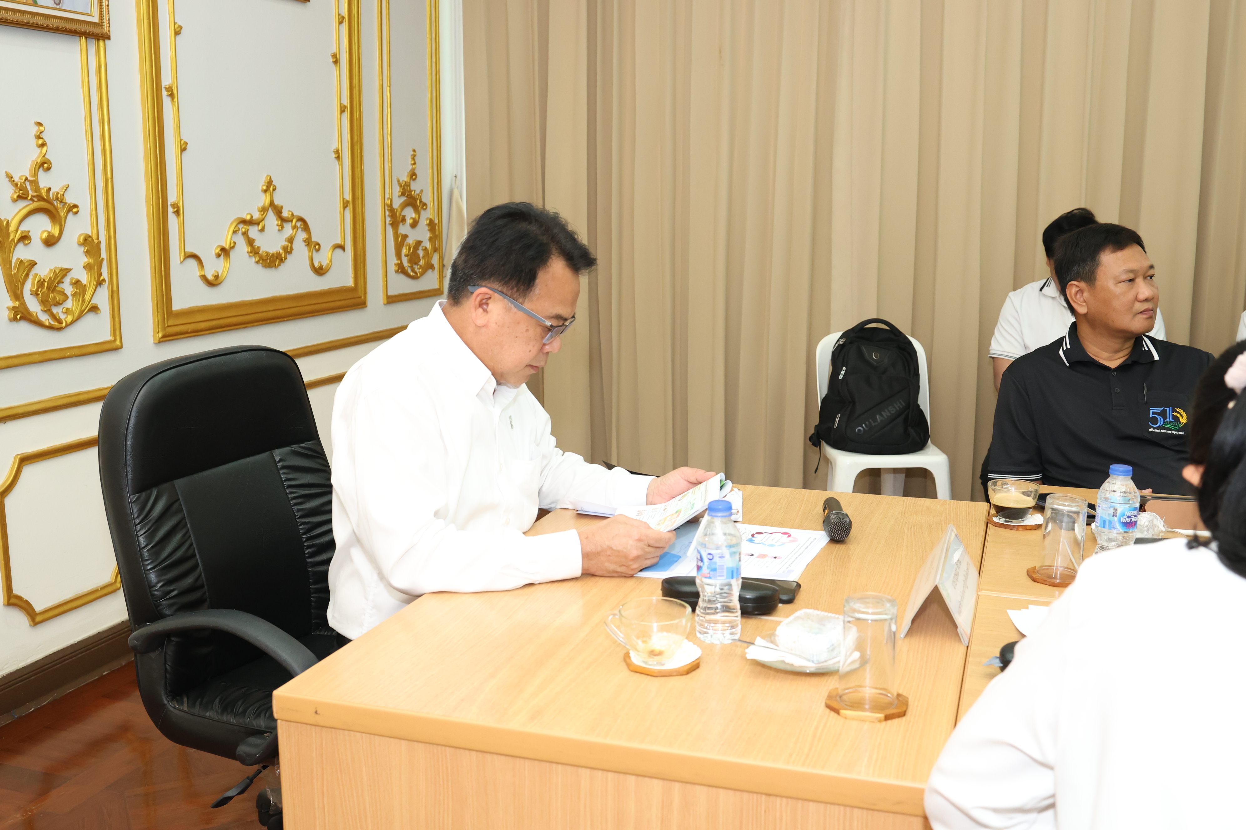 title - รองเลขาฯ ส.ป.ก. ตรวจติดตามงาน สพท. มอบนโยบายชูเกษตรกรรมยั่งยืน