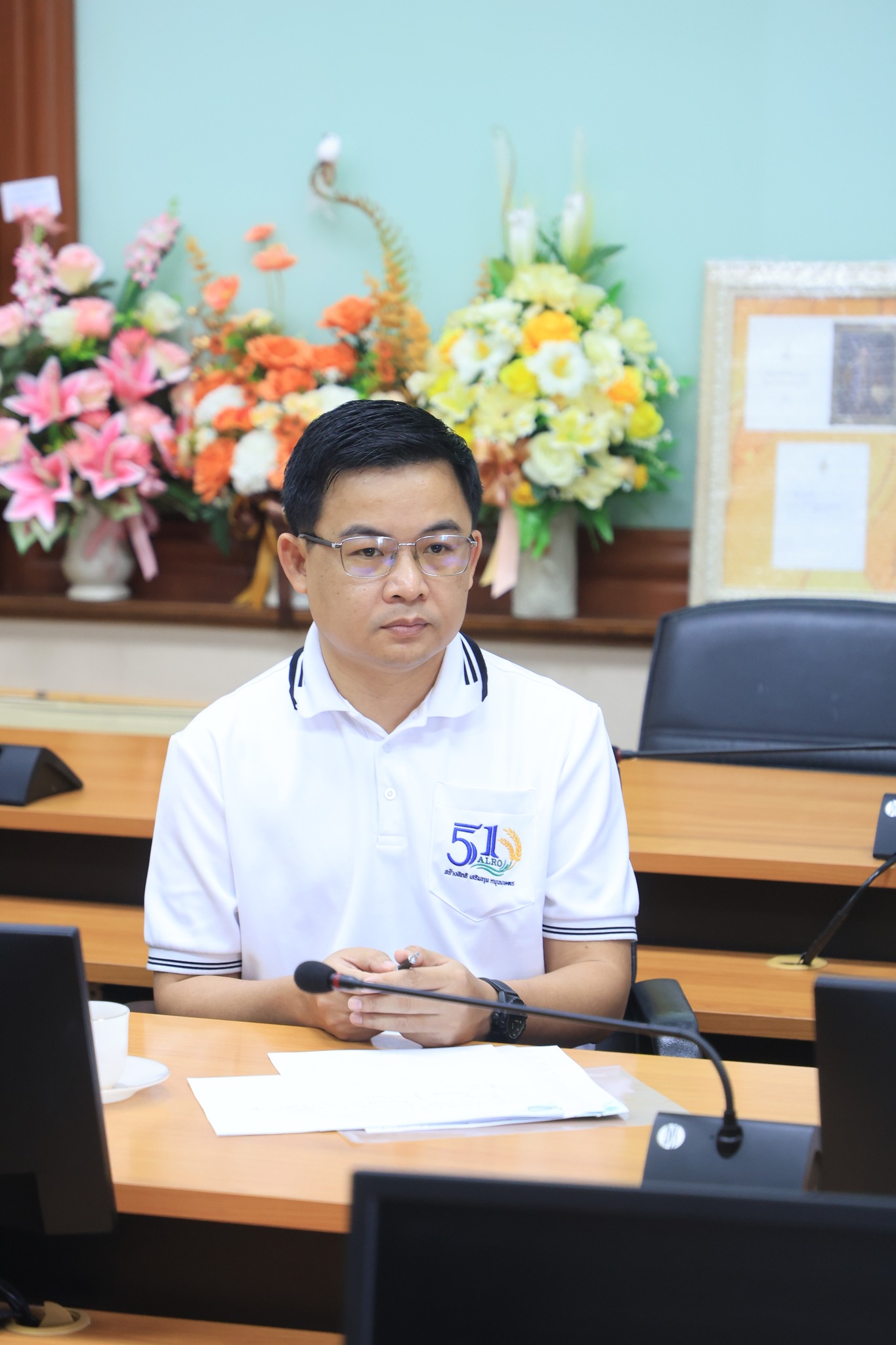 title - สพท. ร่วมประชุมหารือร่วมกับสถาบันมาตรวิทยาแห่งชาติ ด้านความร่วมมือการส่งเสริมและพัฒนาเทคโนโลยีและนวัตกรรมการเกษตรในเขตปฏิรูปที่ดิน