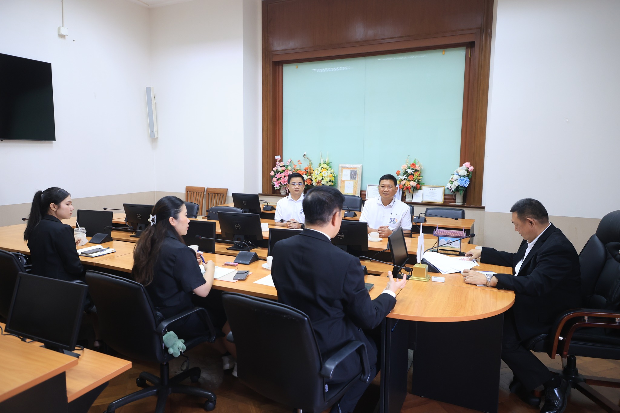 title - สพท. ร่วมประชุมหารือร่วมกับสถาบันมาตรวิทยาแห่งชาติ ด้านความร่วมมือการส่งเสริมและพัฒนาเทคโนโลยีและนวัตกรรมการเกษตรในเขตปฏิรูปที่ดิน