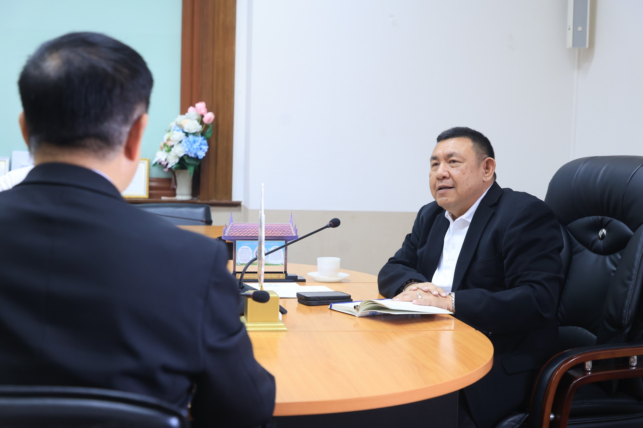 title - สพท. ร่วมประชุมหารือร่วมกับสถาบันมาตรวิทยาแห่งชาติ ด้านความร่วมมือการส่งเสริมและพัฒนาเทคโนโลยีและนวัตกรรมการเกษตรในเขตปฏิรูปที่ดิน