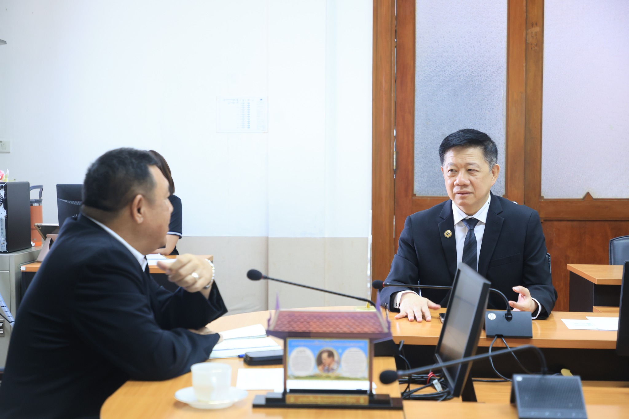 title - สพท. ร่วมประชุมหารือร่วมกับสถาบันมาตรวิทยาแห่งชาติ ด้านความร่วมมือการส่งเสริมและพัฒนาเทคโนโลยีและนวัตกรรมการเกษตรในเขตปฏิรูปที่ดิน