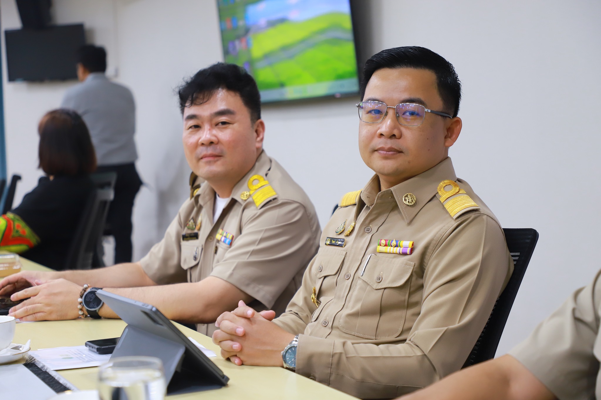 title - สพท. ร่วมประชุมหารือกระทรวงทรัพย์ฯ ถึงแนวทางพัฒนาระบบตรวจสอบแหล่งที่มาผลผลิตทางการเกษตร และการส่งเสริมนำเศษวัสดุเกษตรไปใช้ประโยชน์