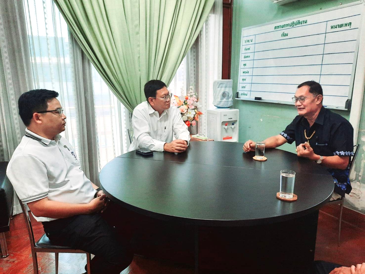 title - คปก. ส่วนของผู้แทนเกษตรกร หารือ ผอ.สพท. วางทิศทางพัฒนาคุณภาพชีวิตเกษตรกรในเขตปฏิรูปที่ดิน