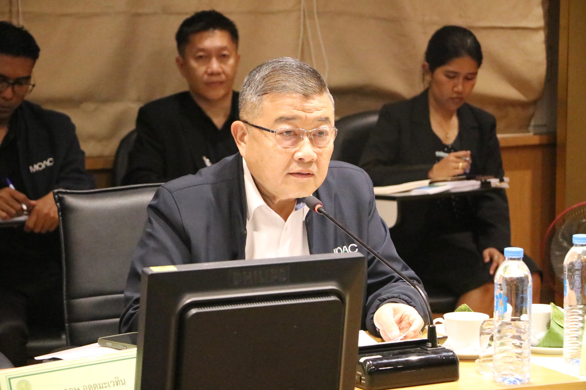 title - กอฟ. ร่วมประชุมเตรียมการเพื่อบรรเทาสาธารณภัย และรองรับการเปลี่ยนแปลงสภาพภูมิอากาศ