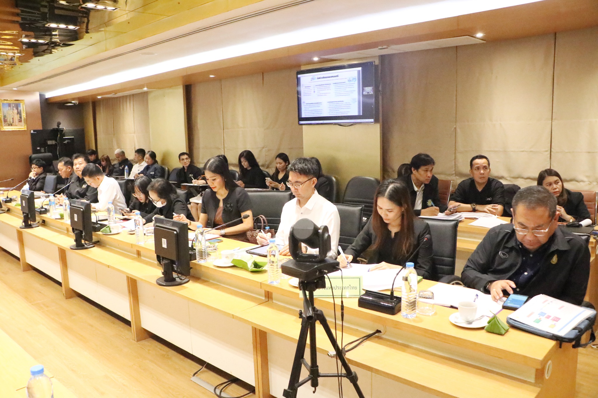 title - กอฟ. ร่วมประชุมเตรียมการเพื่อบรรเทาสาธารณภัย และรองรับการเปลี่ยนแปลงสภาพภูมิอากาศ