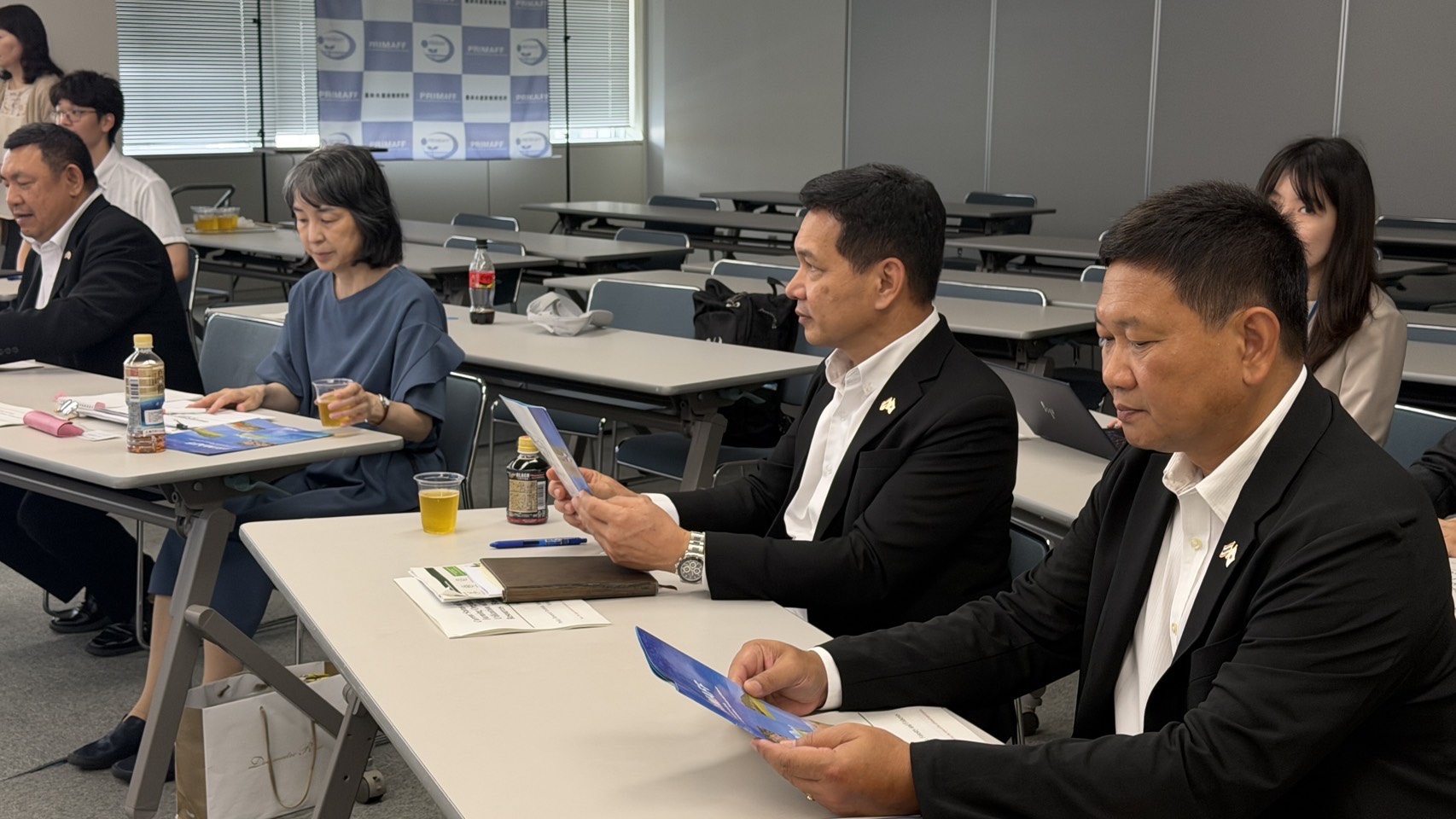 title - ผอ.สพท. ร่วมคณะหารือ Rural Development Bureau และ Policy Research Institute ญี่ปุ่น ถอดบทเรียนการพัฒนาโครงสร้างพื้นฐานและเกษตรชุมชน