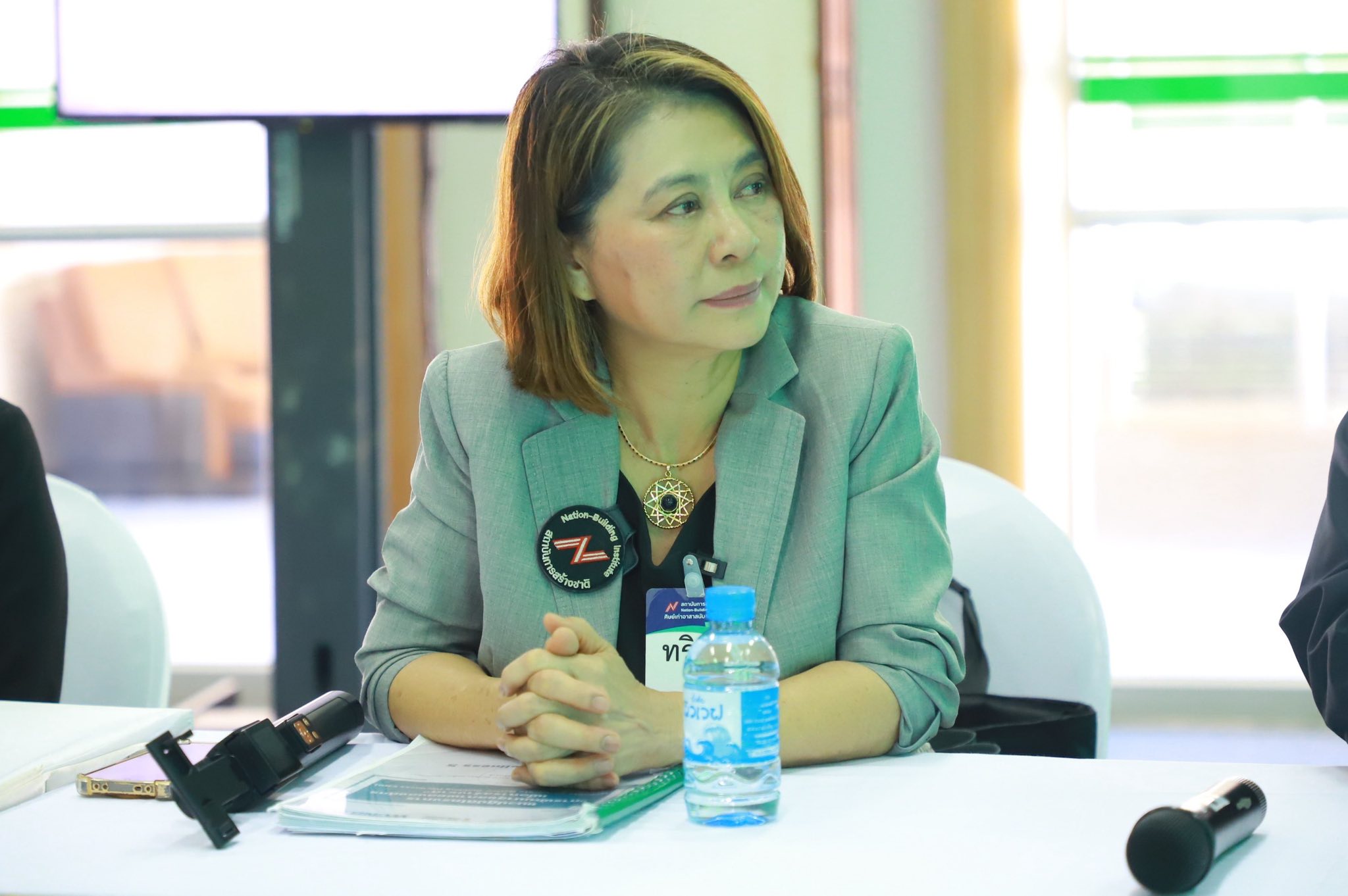 title - สพท. และ ศกร. ร่วมรับต้อนทีมนักวิเคราะห์และที่ปรึกษาอาสา (วปษ) นสช. Wellness จากสถาบันการสร้างชาติ