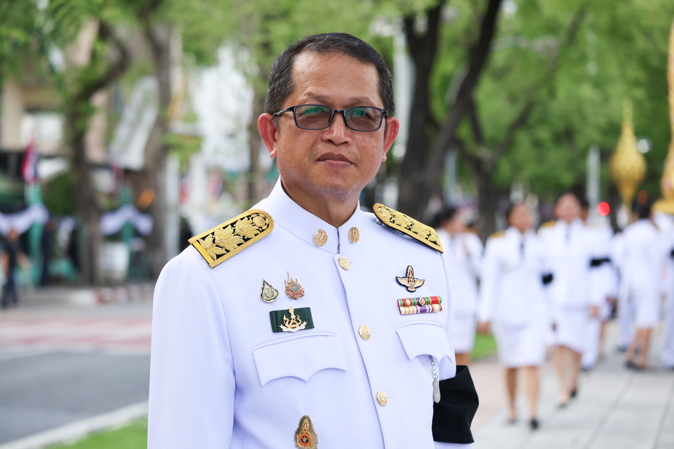 title - สพท. ร่วมรับขบวนเชิญพระศพ สมเด็จพระเจ้าลูกเธอ เจ้าฟ้าพัชรกิติยาภา นเรนทิราเทพยวดี กรมหลวงราชสาริณีสิริพัชร มหาวัชรราชธิดา