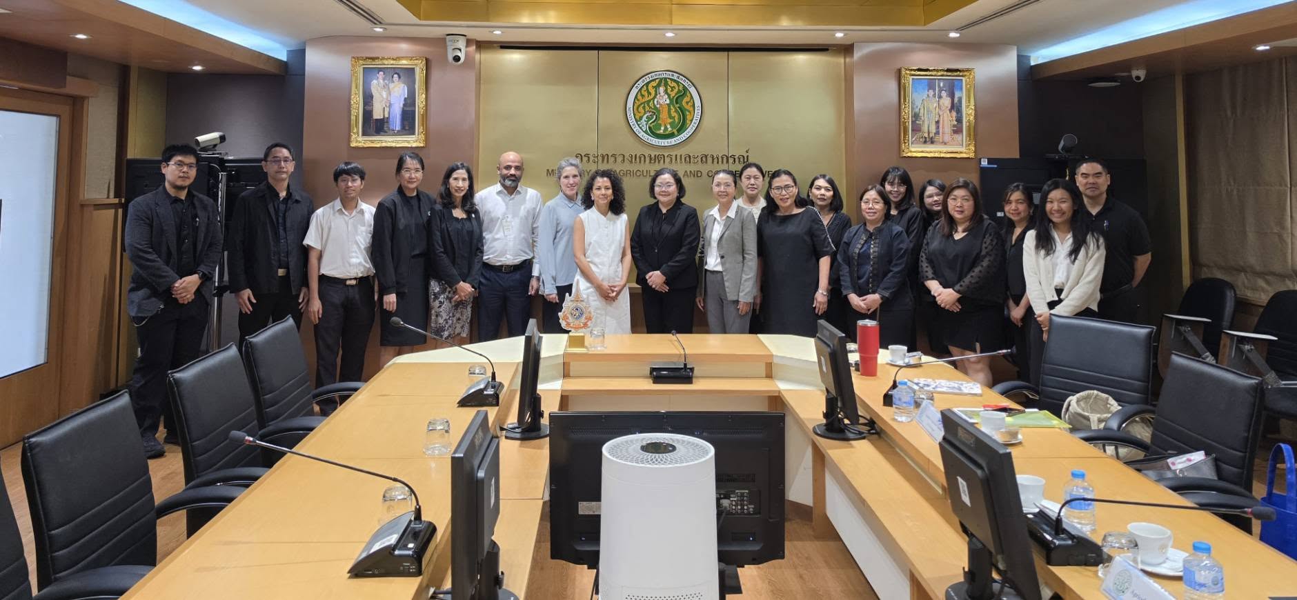 title - ส.ป.ก. ร่วมประชุมรับฟัง FAO เสนอผลศึกษาความเสี่ยงภูมิอากาศชนบทไทย พร้อมหลากหน่วยงานร่วมระดมความเห็นพัฒนานโยบาย