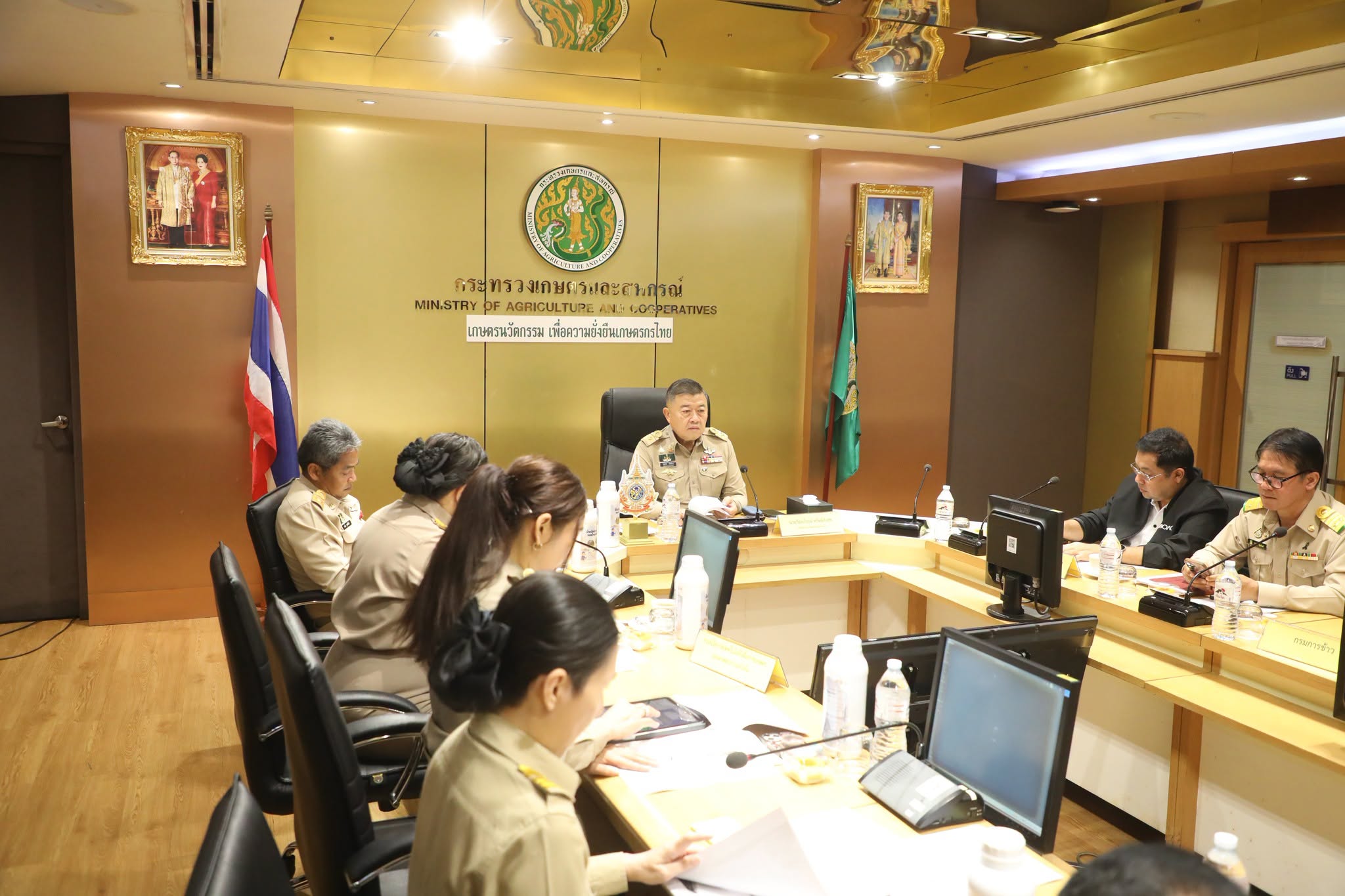 title - สพท. ร่วมประชุมคณะกรรมการขับเคลื่อนปุ๋ยอินทรีย์ของกระทรวงเกษตรและสหกรณ์ ครั้งที่ 2/2569