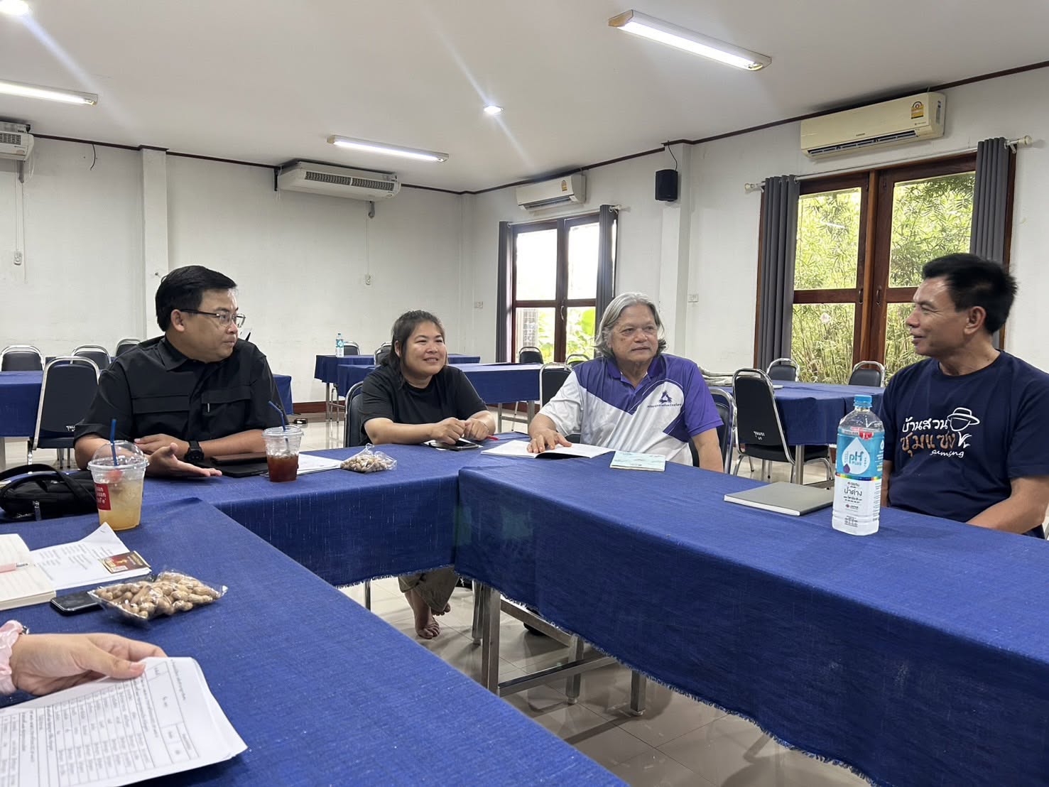 ประชุมเตรียมงานโครงการสัมมนาเชิงปฏิบัติการ “การสร้างและพัฒนาเครือข่ายต้นแบบเกษตรกรรมยั่งยืน ในเขตปฏิรูปที่ดิน”