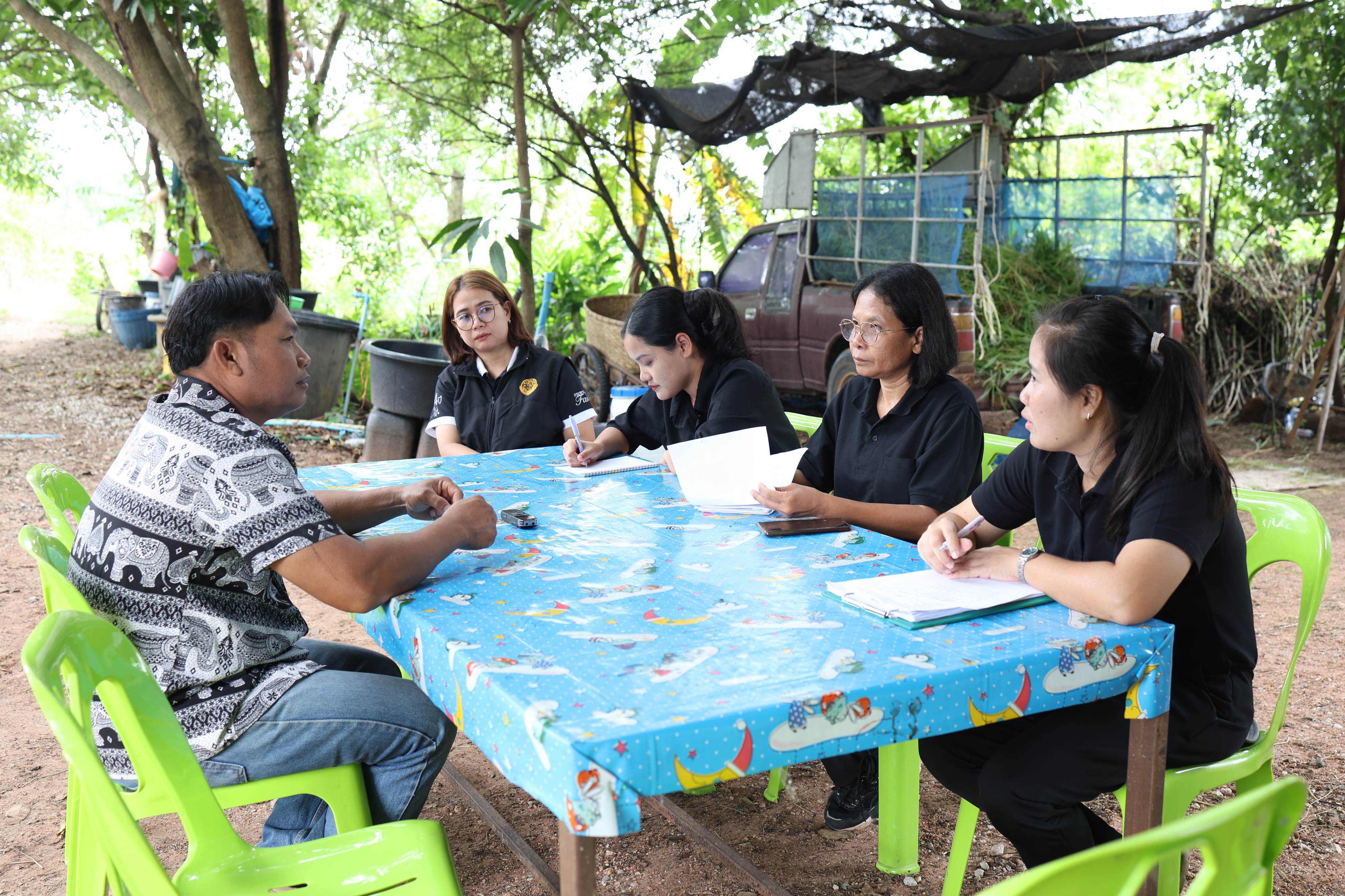 title - กพม. ติดตามต้นแบบ Smart Farmer หนองกุงใหญ่ ปธ.แปลงใหญ่นาข้าว