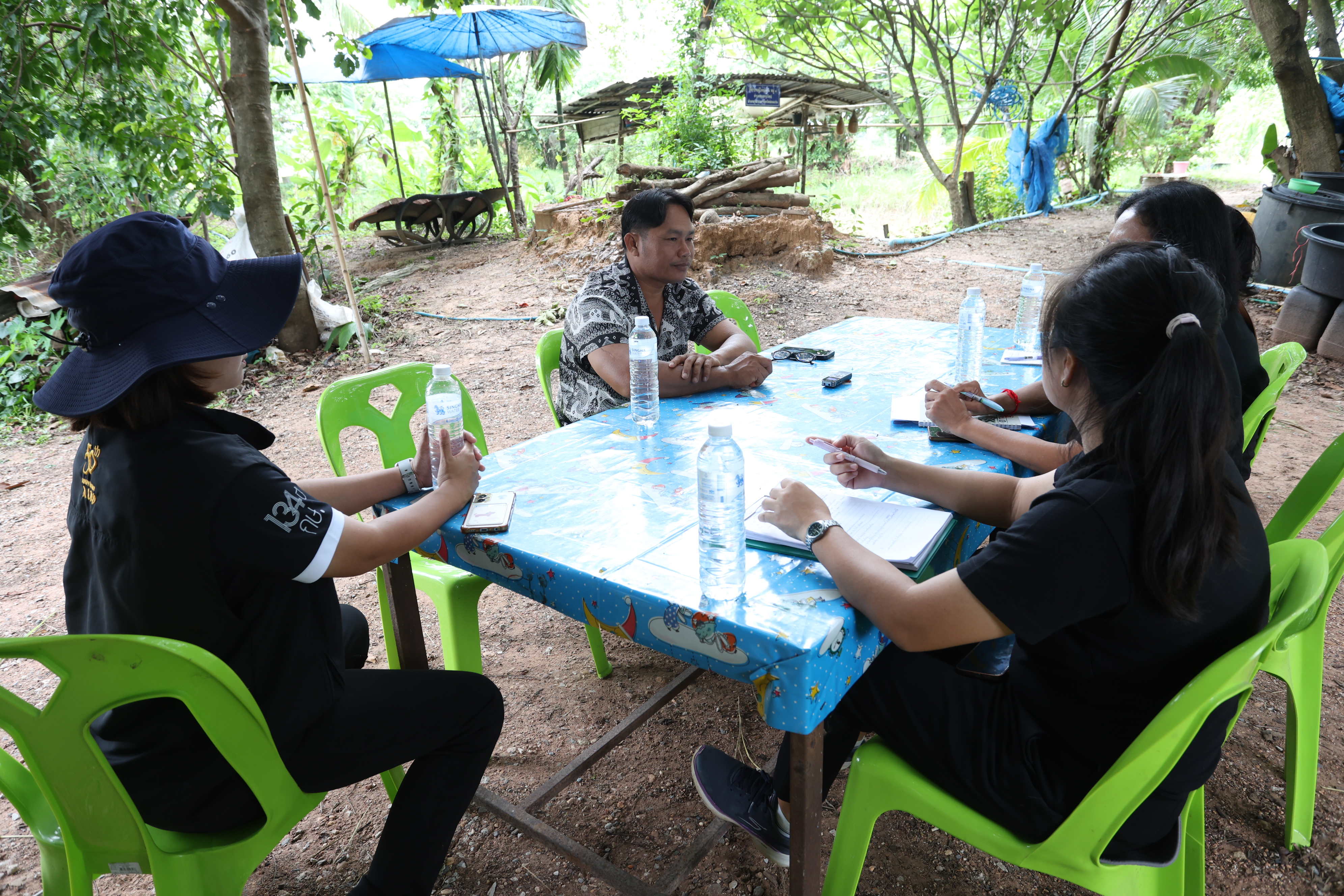 title - กพม. ติดตามต้นแบบ Smart Farmer หนองกุงใหญ่ ปธ.แปลงใหญ่นาข้าว