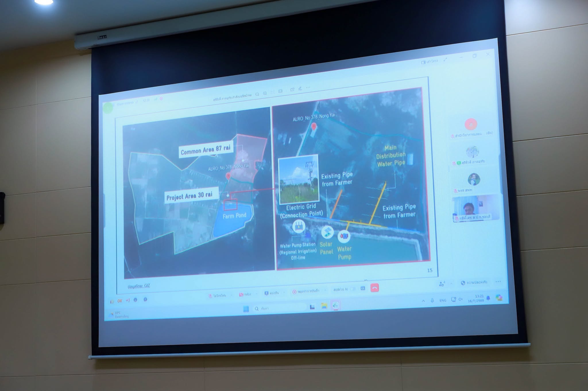 title - ผชช. นำทีม สพท. ร่วมประชุม GIZ ขับเคลื่อนพลังงานทดแทน มุ่งยกระดับเทคโนโลยีในพื้นที่ คทช. พร้อมลุยขยายผลเกษตรกรรมยั่งยืน
