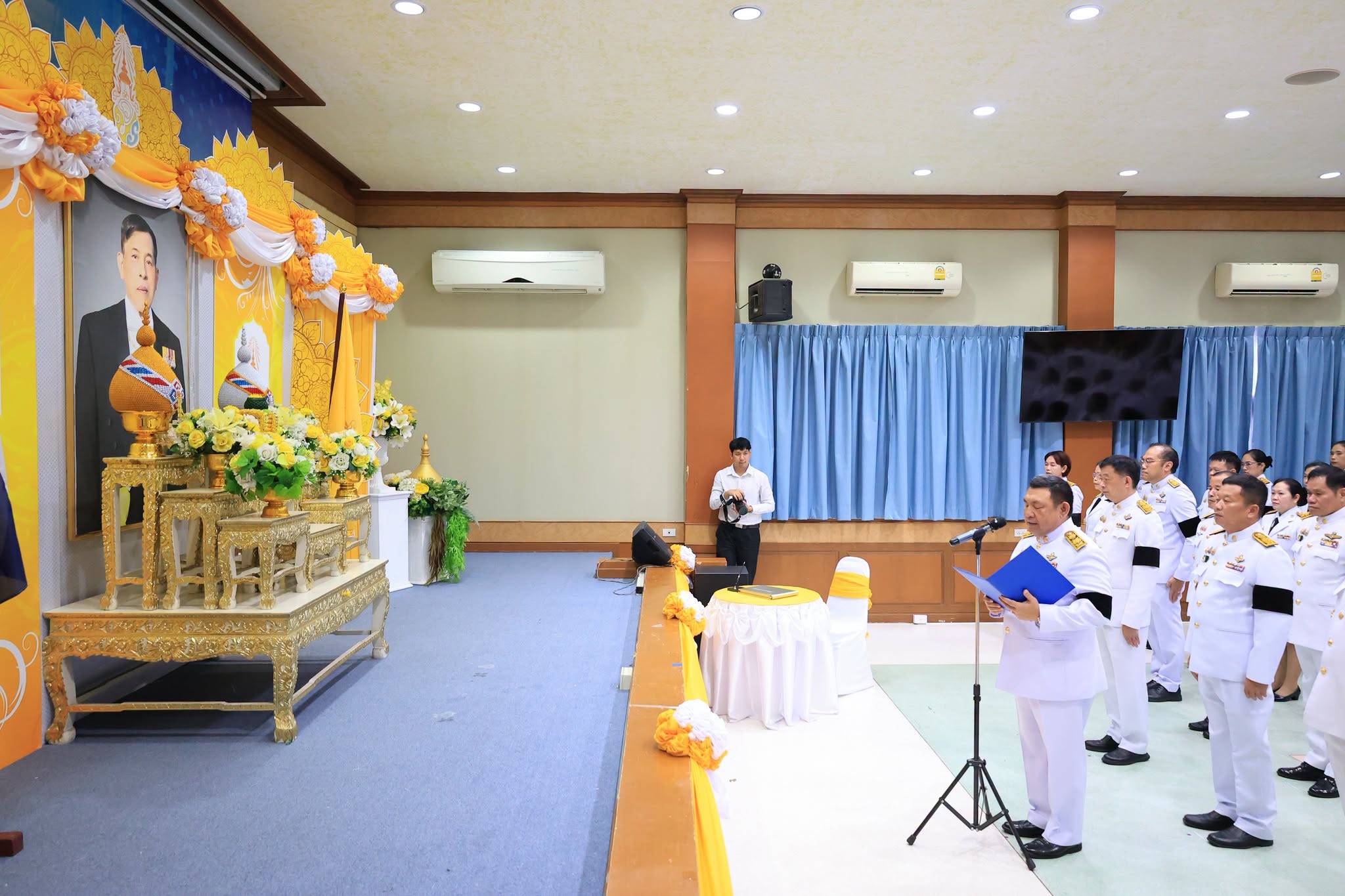 title - สพท. ร่วมพิธีถวายสัตย์ปฏิญาณเพื่อเป็นข้าราชการที่ดีและพลังของแผ่นดิน เนื่องในโอกาสวันเฉลิมพระชนมพรรษา พระบาทสมเด็จพระเจ้าอยู่หัว 28 กรกฎาคม 2569
