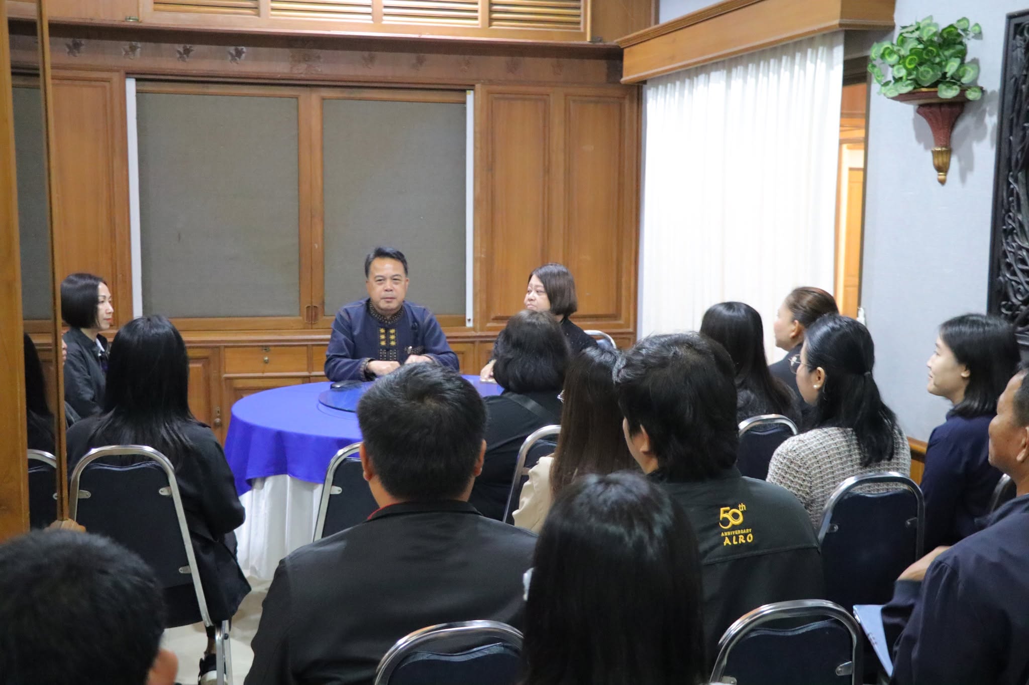 title - กพก. อบรมสัมมนา หลักสูตร “สร้างและพัฒนาผู้นำการขับเคลื่อนยุทธศาสตร์เศรษฐกิจสีเขียว” วันสุดท้าย