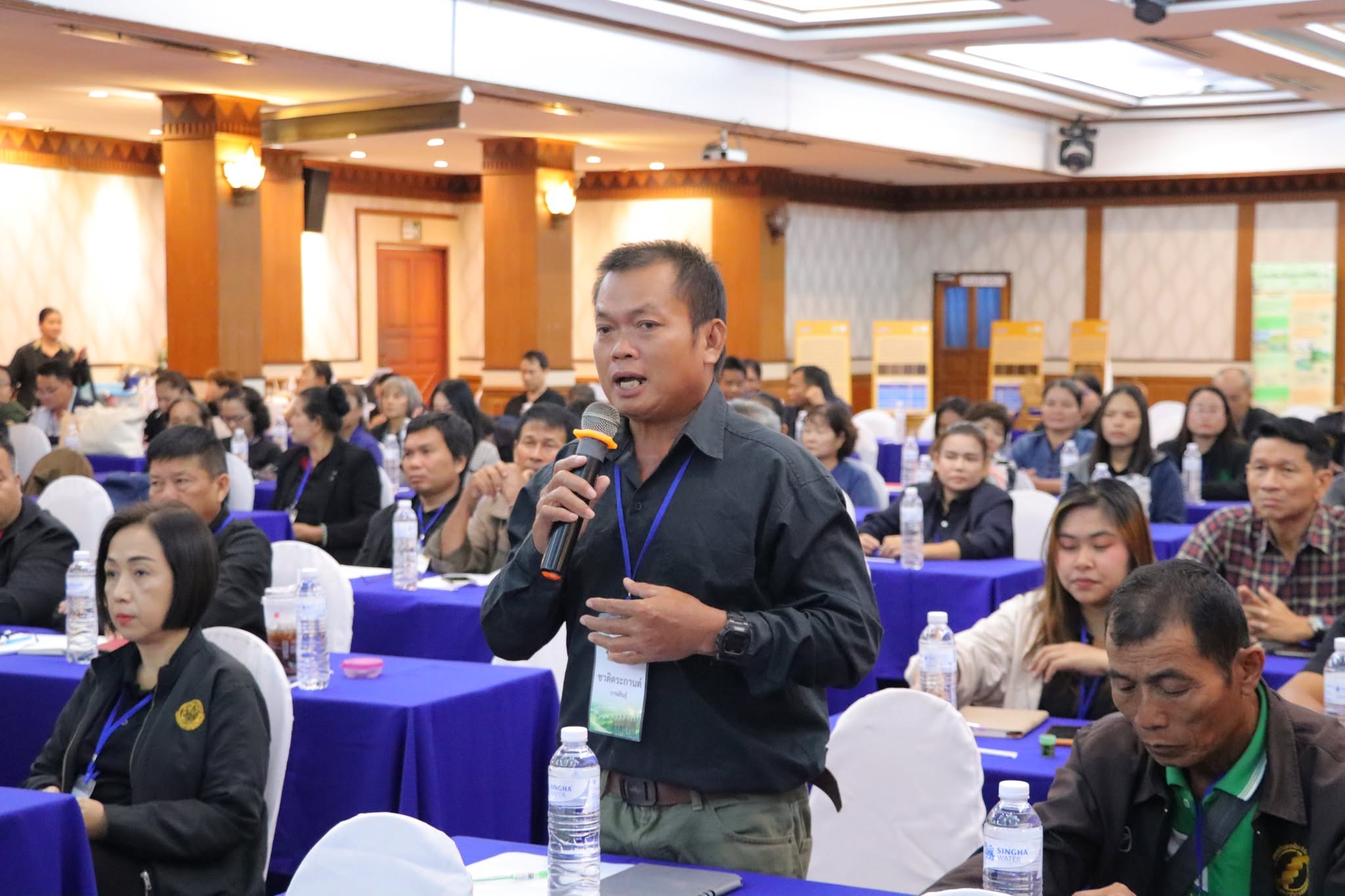 title - กพก. อบรมสัมมนา หลักสูตร “สร้างและพัฒนาผู้นำการขับเคลื่อนยุทธศาสตร์เศรษฐกิจสีเขียว” วันที่ 2
