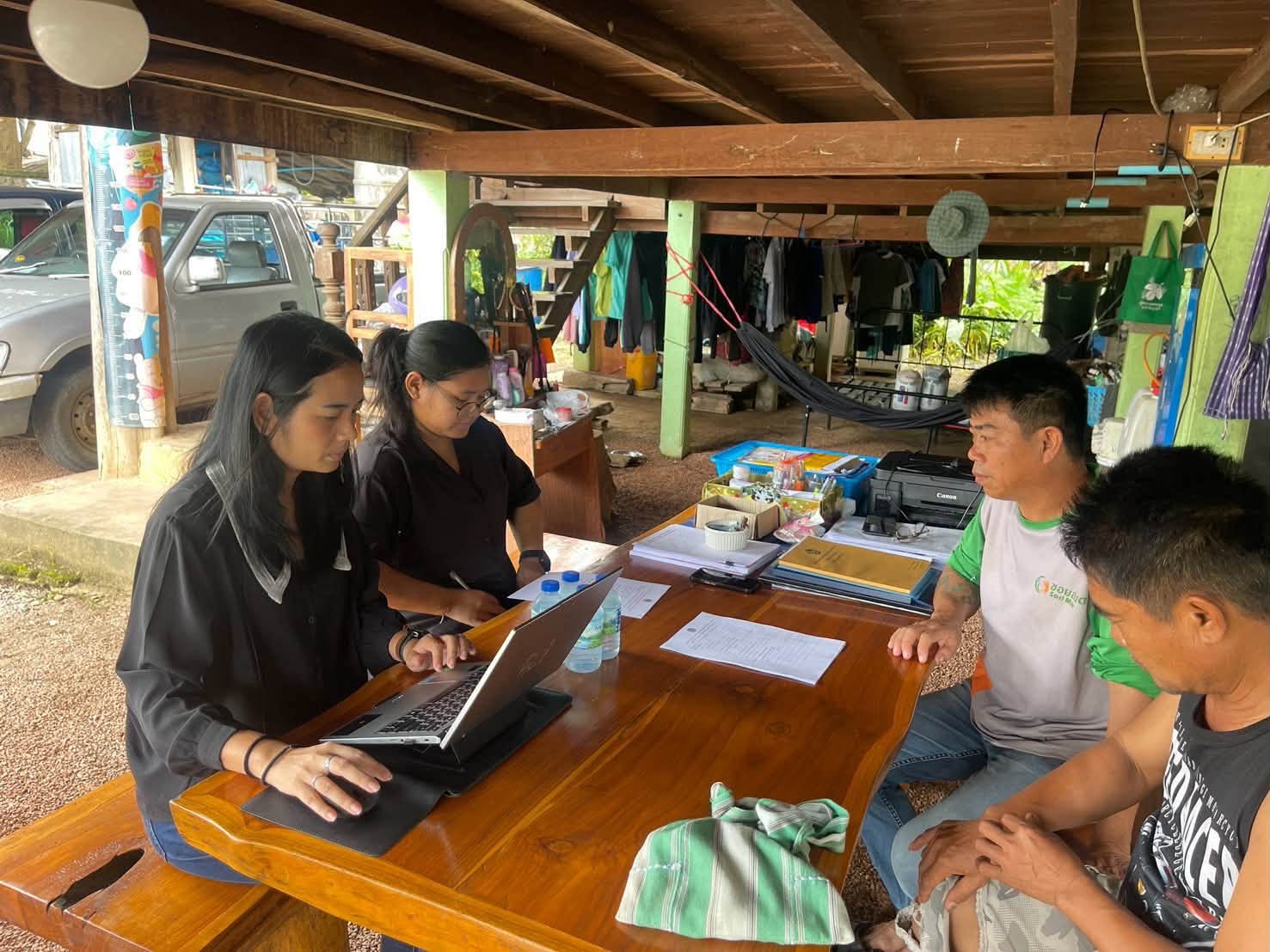 title - กอฟ. ร่วมรณรงค์สร้างความตระหนักแก่เกษตรกรและประชาชนในพื้นที่ หยุดการเผาเศษวัสดุทางการเกษตร ลดปัญหาหมอกควันและฝุ่นละออง PM2.5