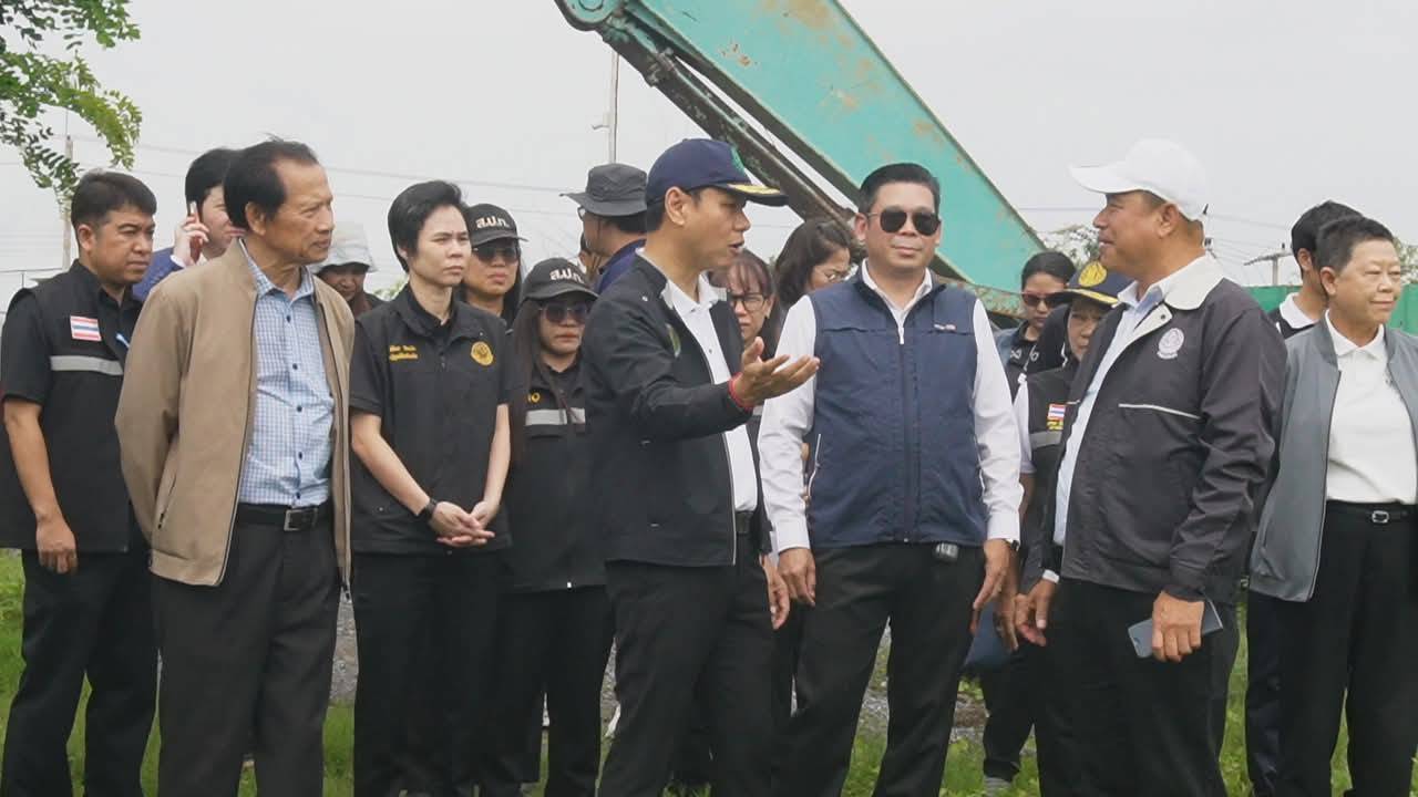 title - สพท. ลงพื้นที่ตรวจแปลงทดสอบโครงการแปลงว่างสร้างค่า จ.ปทุมธานี