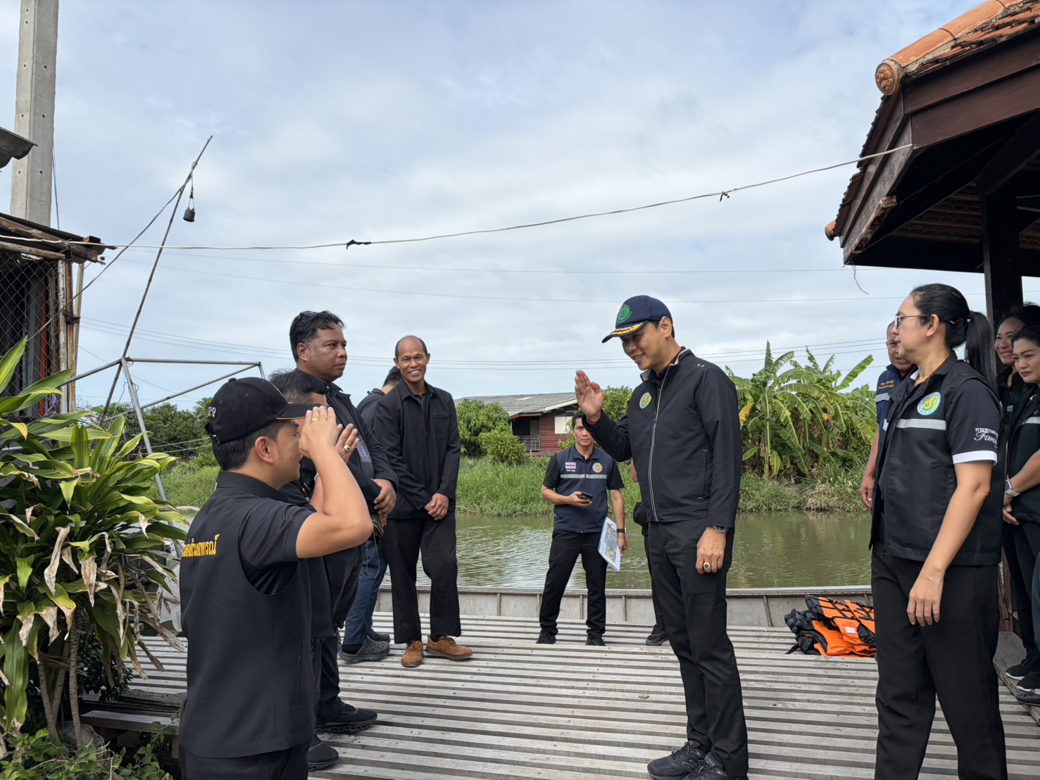 title - สพท. ลงพื้นที่ตรวจแปลงทดสอบโครงการแปลงว่างสร้างค่า จ.สมุทรปราการ