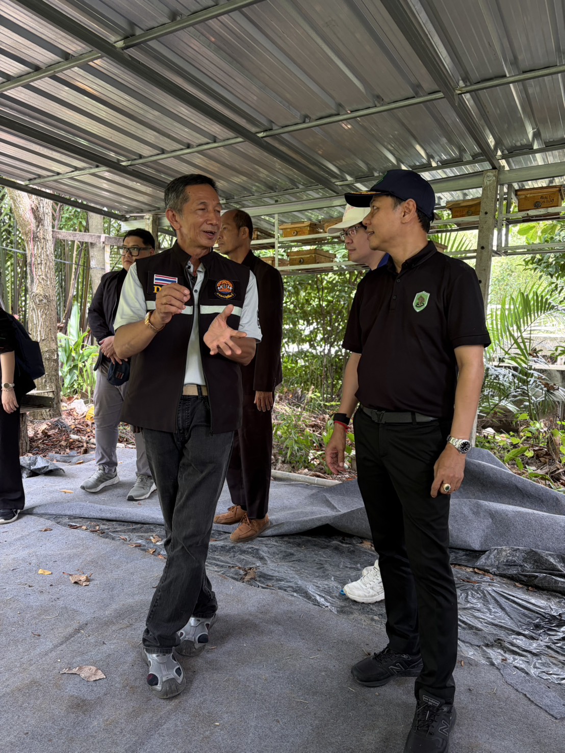 title - สพท. ลงพื้นที่ตรวจแปลงทดสอบโครงการแปลงว่างสร้างค่า จ.สมุทรปราการ