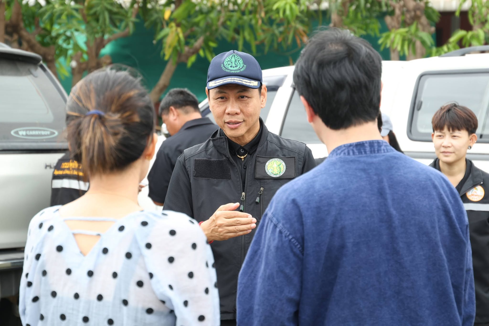 title - ส.ป.ก. ร่วมคณะทำงานรองปลัด กษ. ตรวจปิดท้ายแปลงทดสอบโครงการที่ว่างสร้างค่า จ.นครปฐม