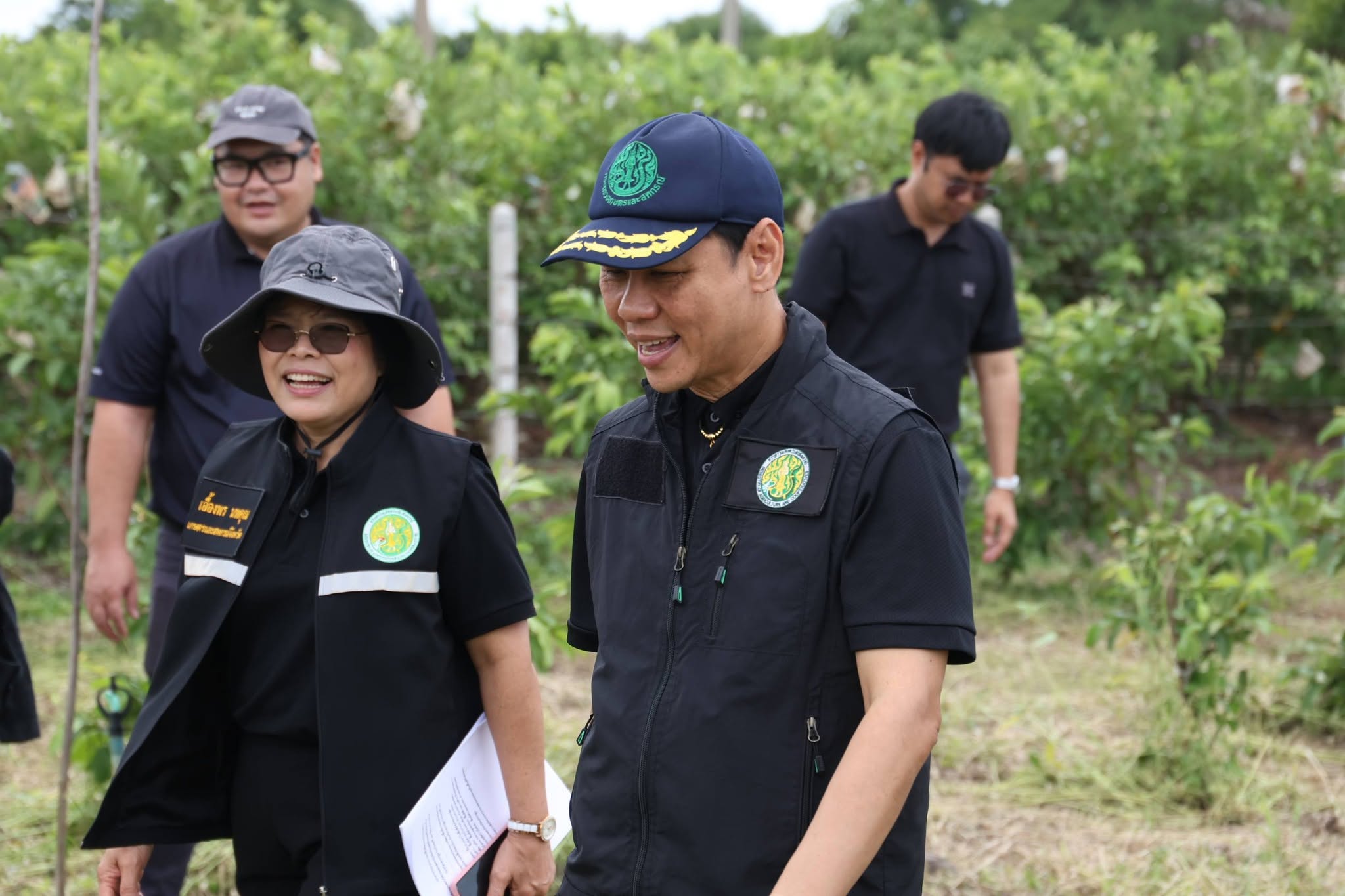 title - ส.ป.ก. ร่วมคณะทำงานรองปลัด กษ. ตรวจปิดท้ายแปลงทดสอบโครงการที่ว่างสร้างค่า จ.นครปฐม