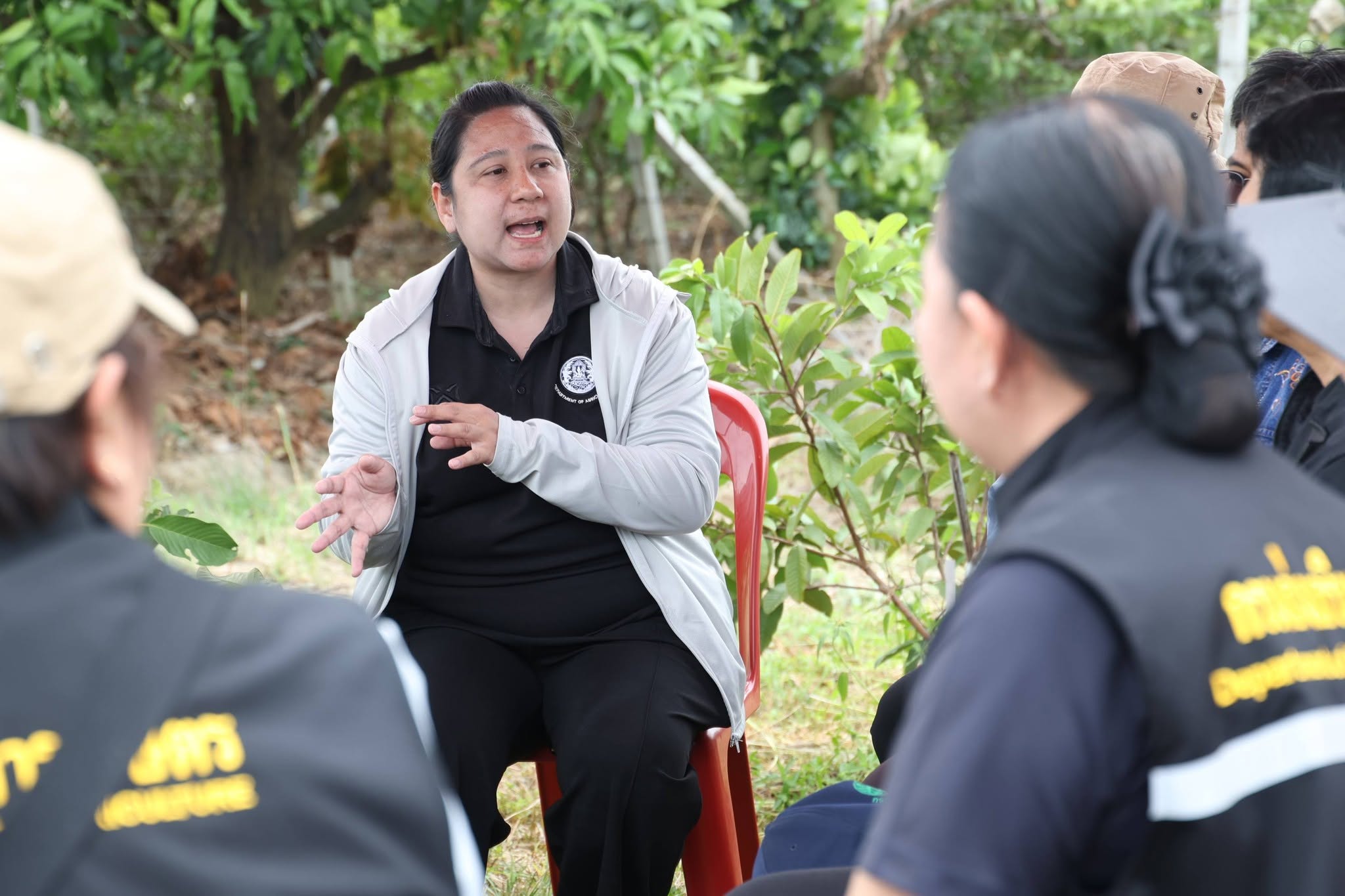title - ส.ป.ก. ร่วมคณะทำงานรองปลัด กษ. ตรวจปิดท้ายแปลงทดสอบโครงการที่ว่างสร้างค่า จ.นครปฐม