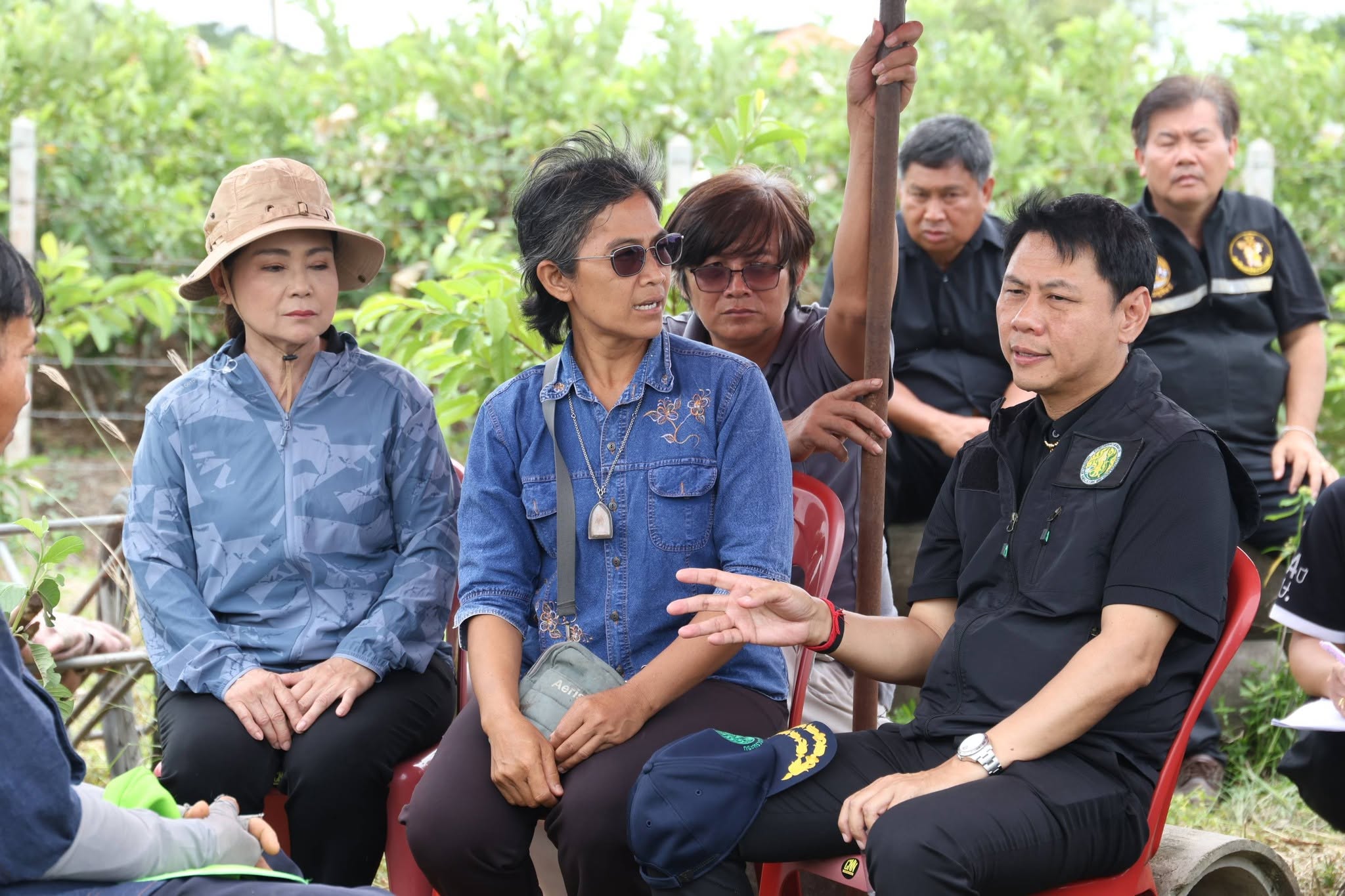 title - ส.ป.ก. ร่วมคณะทำงานรองปลัด กษ. ตรวจปิดท้ายแปลงทดสอบโครงการที่ว่างสร้างค่า จ.นครปฐม