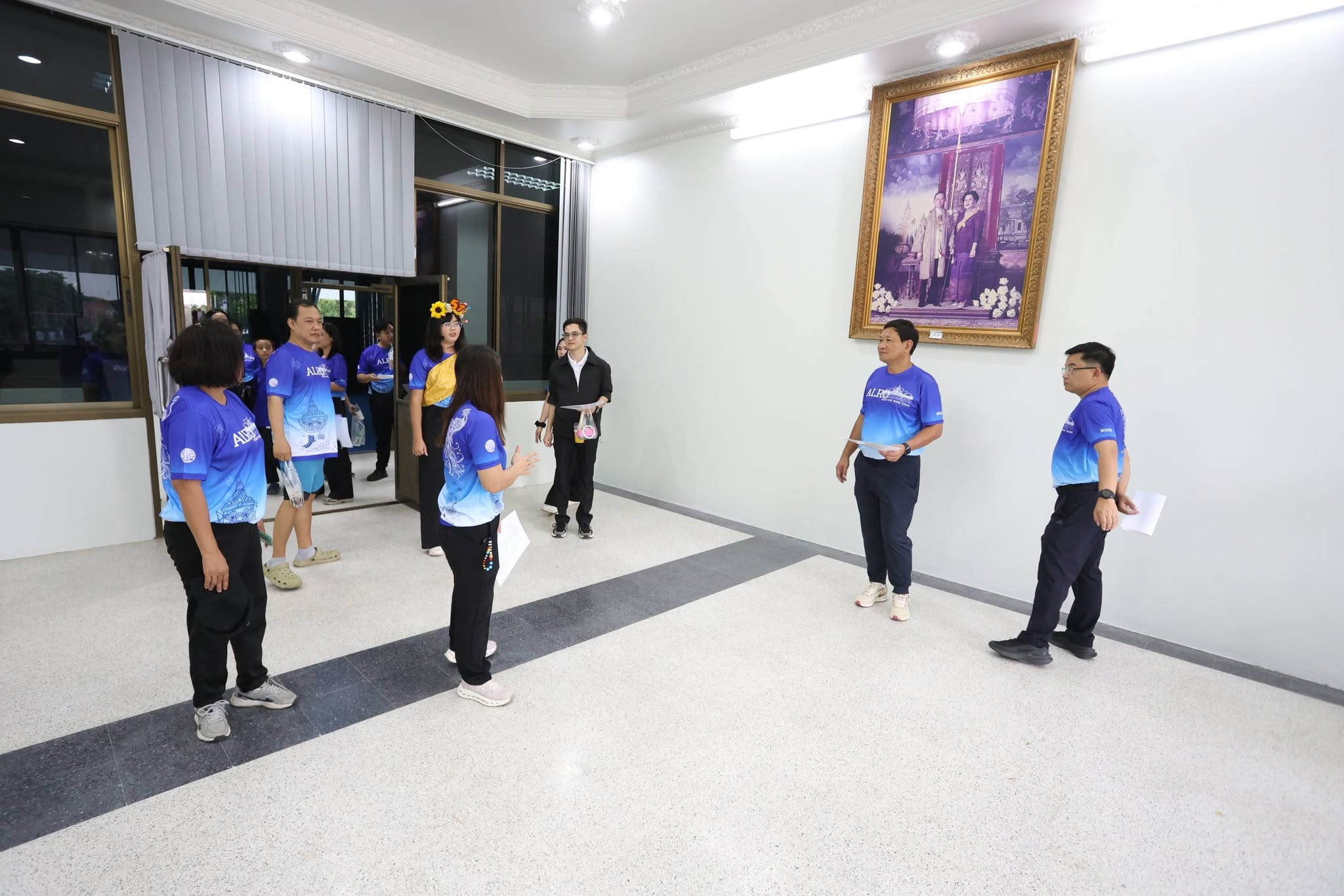 title - สพท. ยกทีมสำรวจที่ตั้งสำนักงานชั่วคราวบางไทร จัดสรรพื้นที่ทำงานเตรียมพร้อมขนย้าย