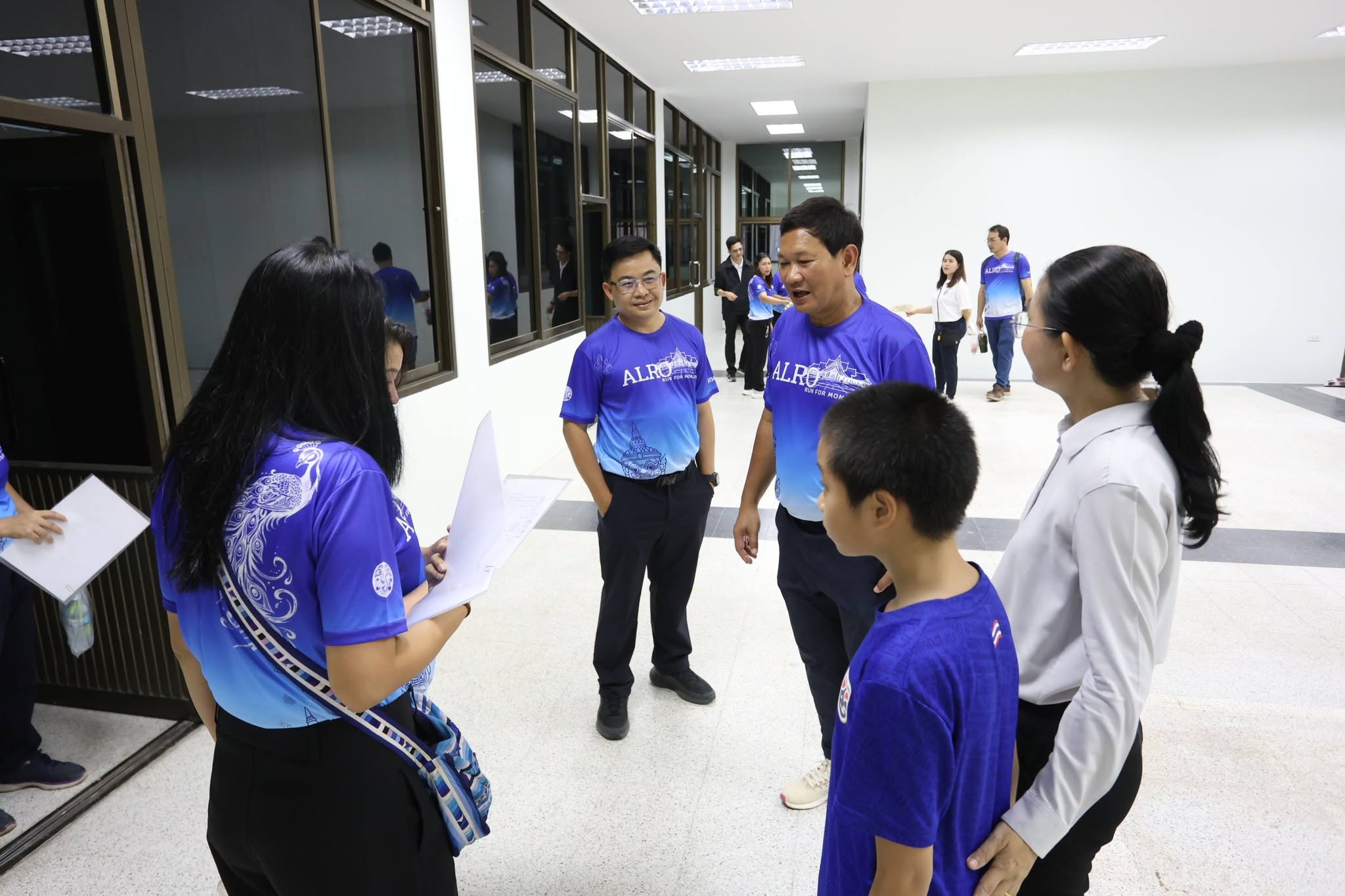 title - สพท. ยกทีมสำรวจที่ตั้งสำนักงานชั่วคราวบางไทร จัดสรรพื้นที่ทำงานเตรียมพร้อมขนย้าย