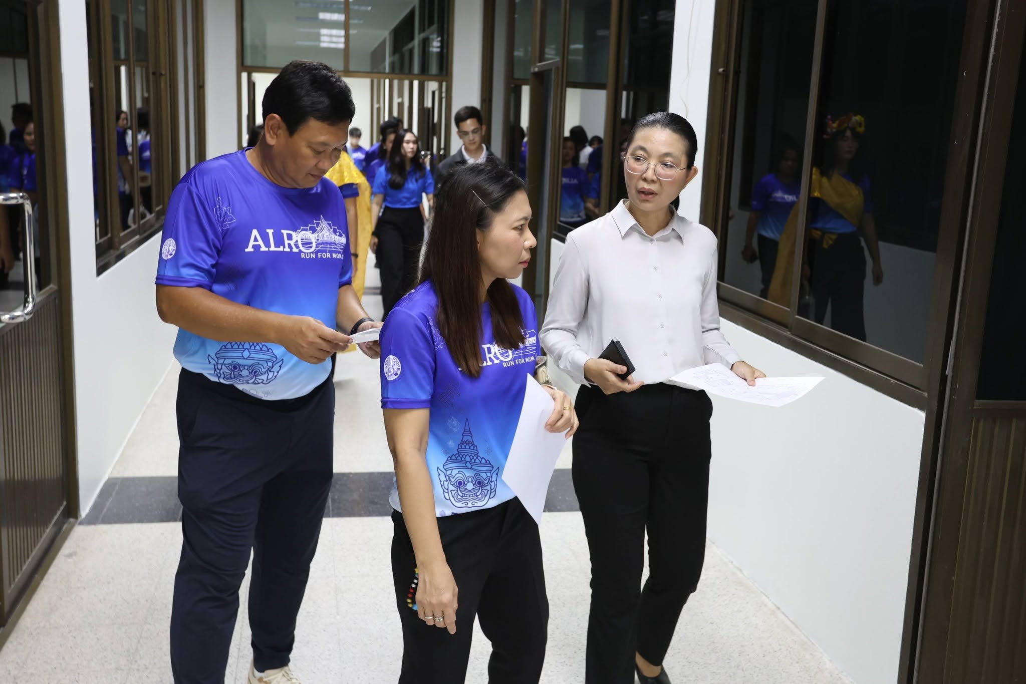 title - สพท. ยกทีมสำรวจที่ตั้งสำนักงานชั่วคราวบางไทร จัดสรรพื้นที่ทำงานเตรียมพร้อมขนย้าย