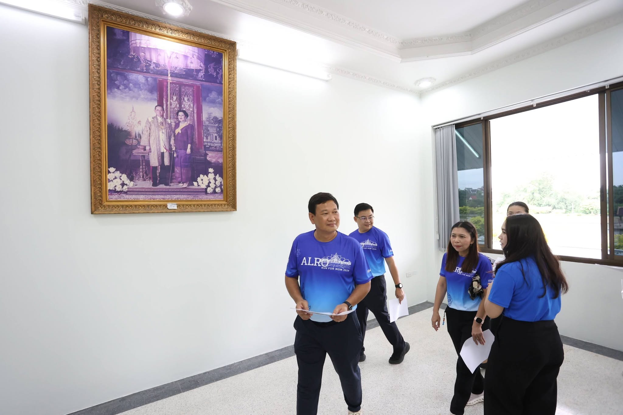 title - สพท. ยกทีมสำรวจที่ตั้งสำนักงานชั่วคราวบางไทร จัดสรรพื้นที่ทำงานเตรียมพร้อมขนย้าย