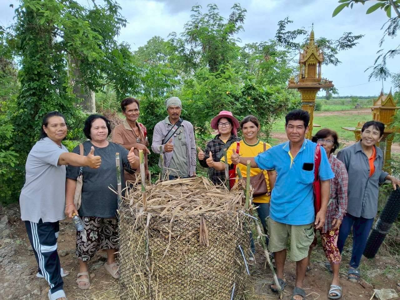 title - กอฟ. ติดตามศูนย์รณรงค์หยุดการเผาในเขตปฏิรูปที่ดิน นางกันยา คำแผง ต.แจงงาม อ.หนองหญ้าไซ จ.สุพรรณบุรี