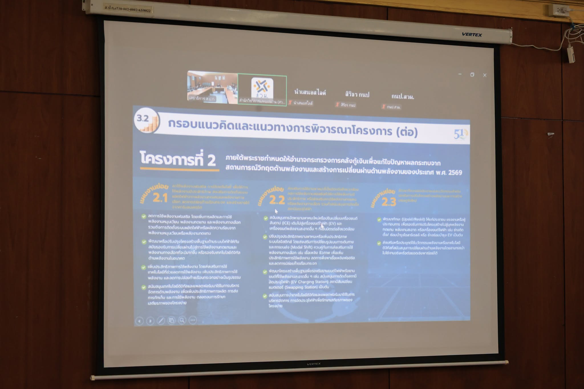 title - สพท. ร่วมประชุมจัดทำโครงการตาม พรก.แก้ไขปัญหาผลกระทบจากสถานการณ์วิกฤตด้านพลังงานและสร้างการเปลี่ยนผ่านด้านพลังงานของประเทศ พ.ศ. 2569
