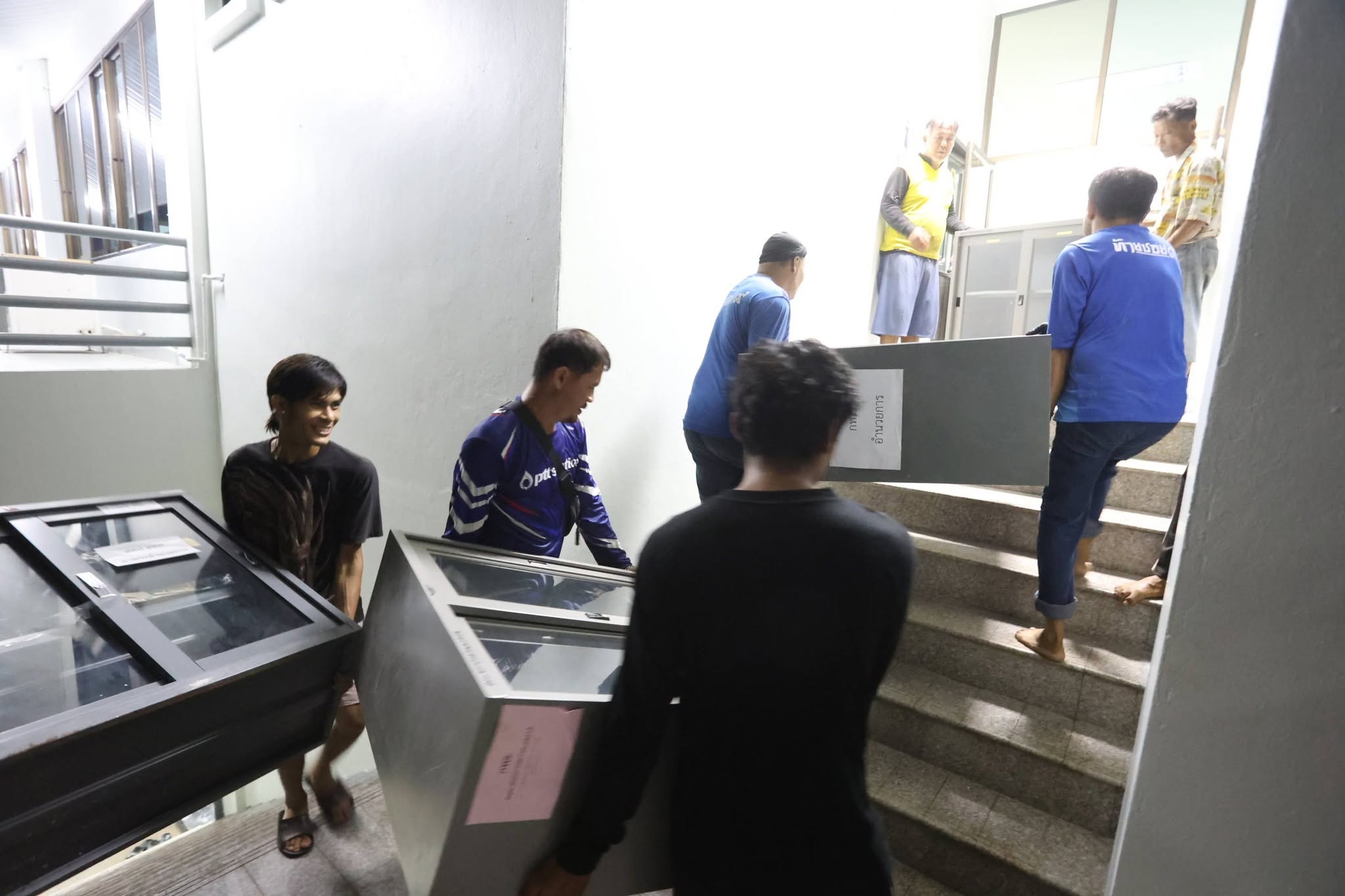 title - ขยับระลอกแรก สพท. เคลื่อนย้ายครุภัณฑ์ชุดแรกมา ศพส. บางไทร