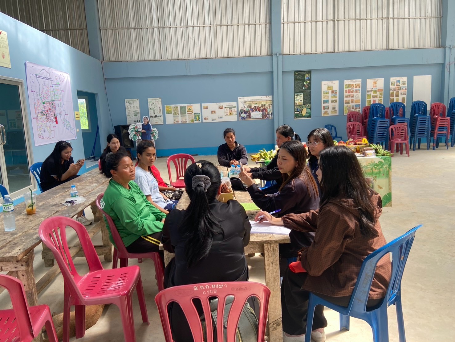 title - สพท. ลงพื้นที่ติดตามงานโครงการพัฒนาธุรกิจชุมชน อ.ท่าแซะ จ.ชุมพร