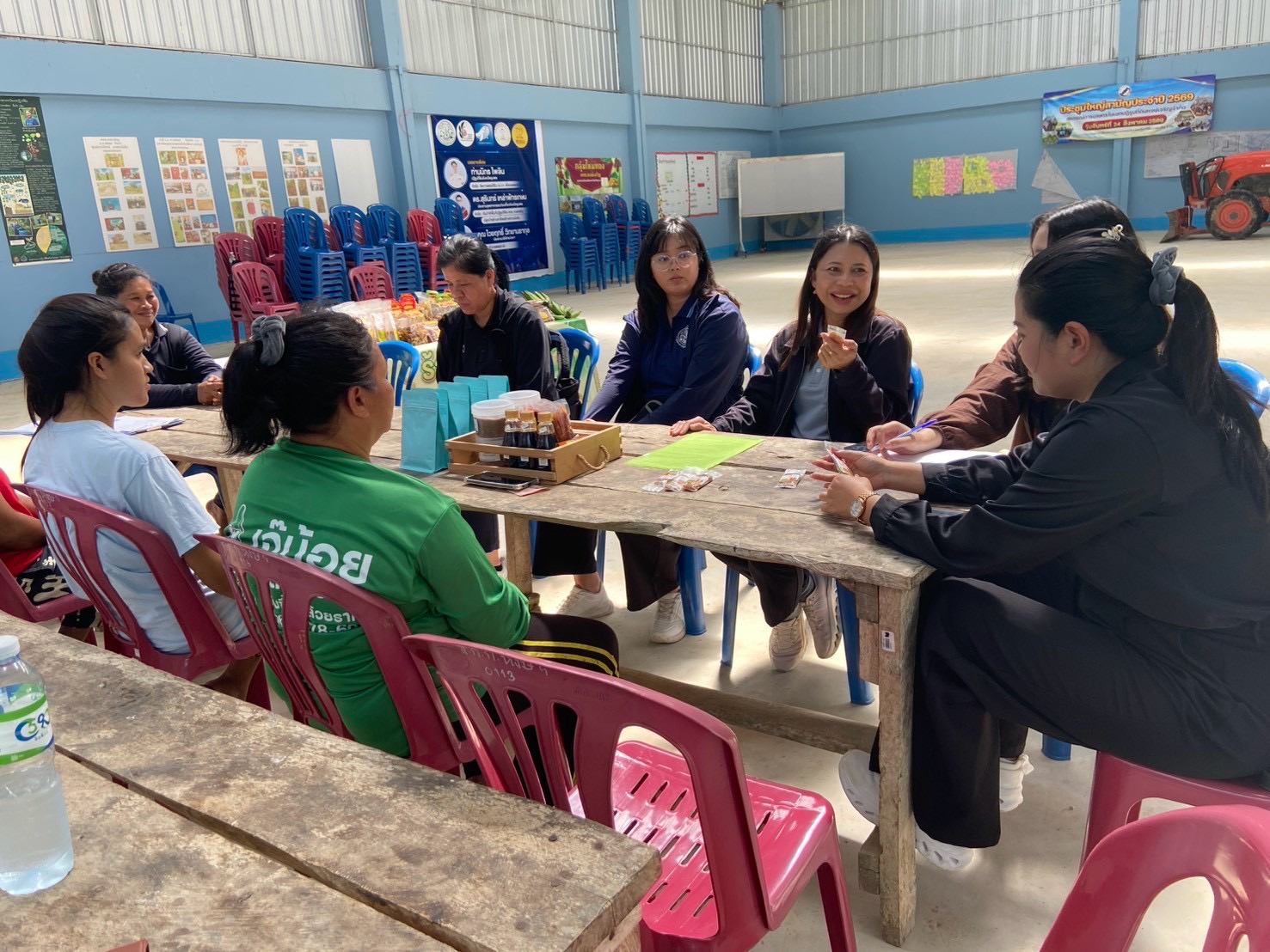 title - สพท. ลงพื้นที่ติดตามงานโครงการพัฒนาธุรกิจชุมชน อ.ท่าแซะ จ.ชุมพร