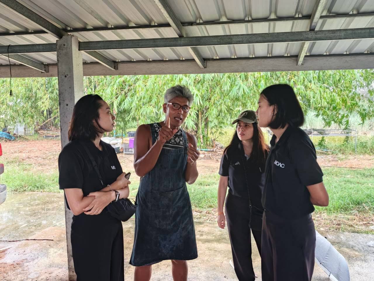 title - กพก. ลงพื้นที่แปลงใหญ่ กลุ่มเกษตรกรผู้ปลูกสมุนไพรในพื้นที่แม่วงก์ กลุ่มเกษตรกรผู้ปลูกส้มโอพื้นที่แม่เล่ย์ และติดตามการใช้ IoT จ.นครสวรรค์