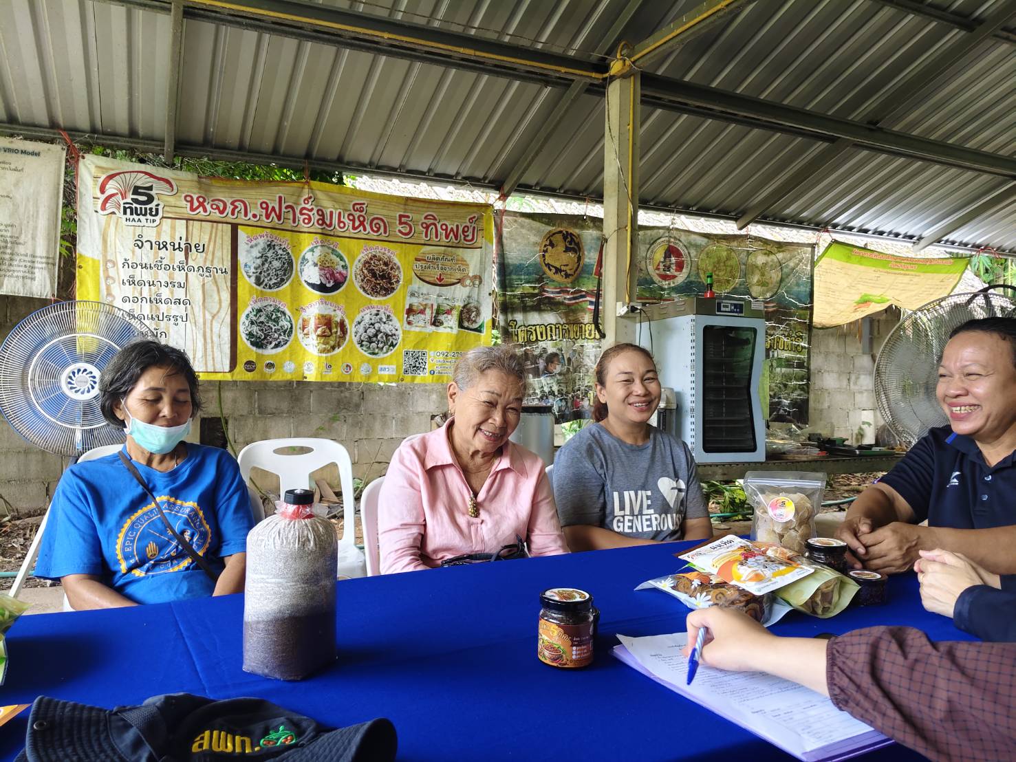 title - สพท. ลงพื้นที่ติดตามงานโครงการพัฒนาธุรกิจชุมชน อ.สวี จ.ชุมพร