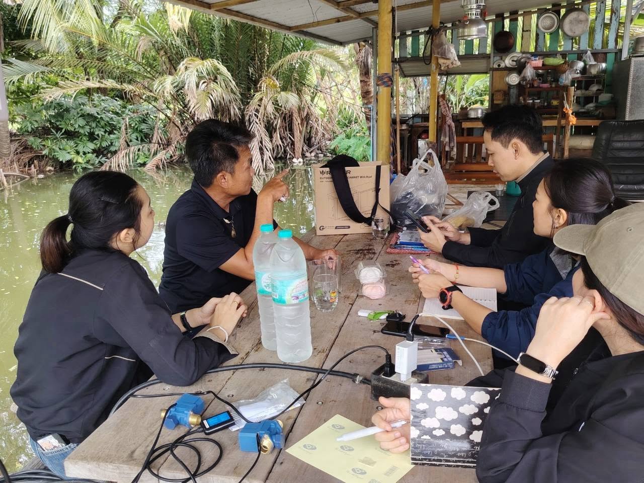 title - กพก. ลงพื้นที่แปลงใหญ่ข้าว และติดตามการใช้งานเทคโนโลยี IoT จ.พระนครศรีอยุธยา