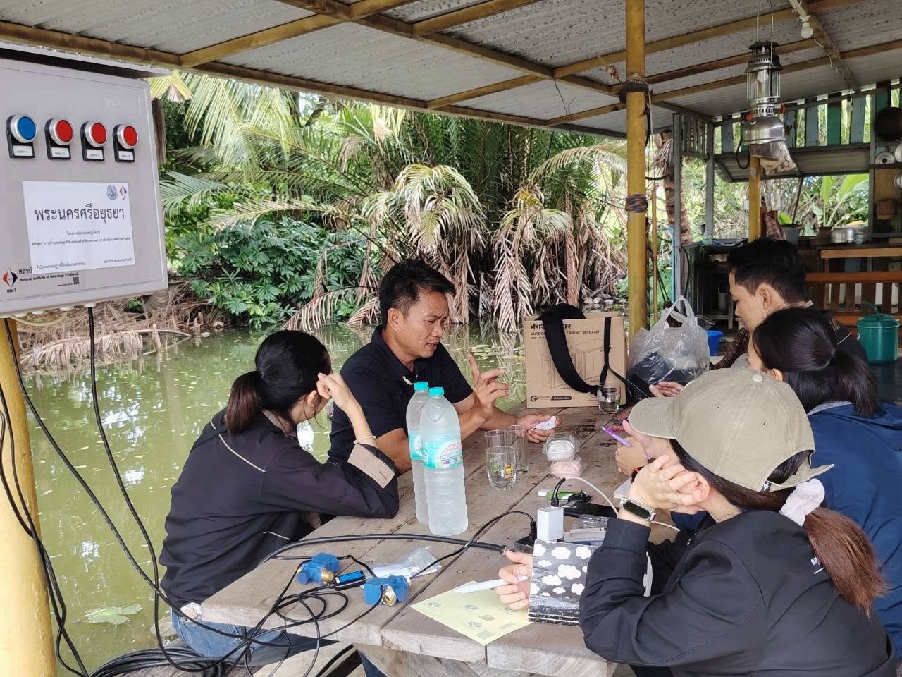 title - กพก. ลงพื้นที่แปลงใหญ่ข้าว และติดตามการใช้งานเทคโนโลยี IoT จ.พระนครศรีอยุธยา