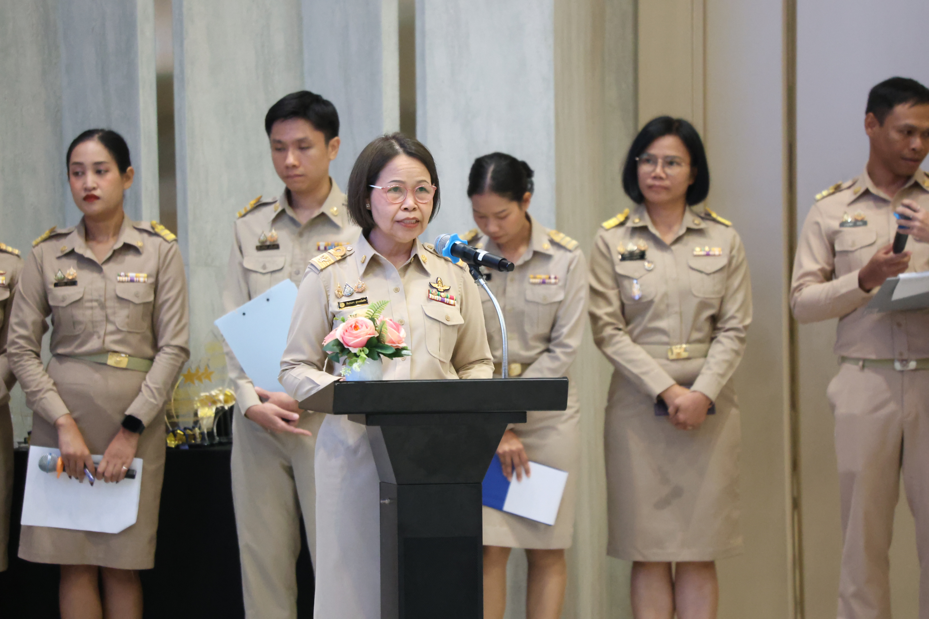 title - สพท. ร่วมสัมมนาสรุปผลงาน ส.ป.ก. ปี 69 วางกรอบปี 70 และเชิดชูเกียรติผู้เกษียณอายุราชการ