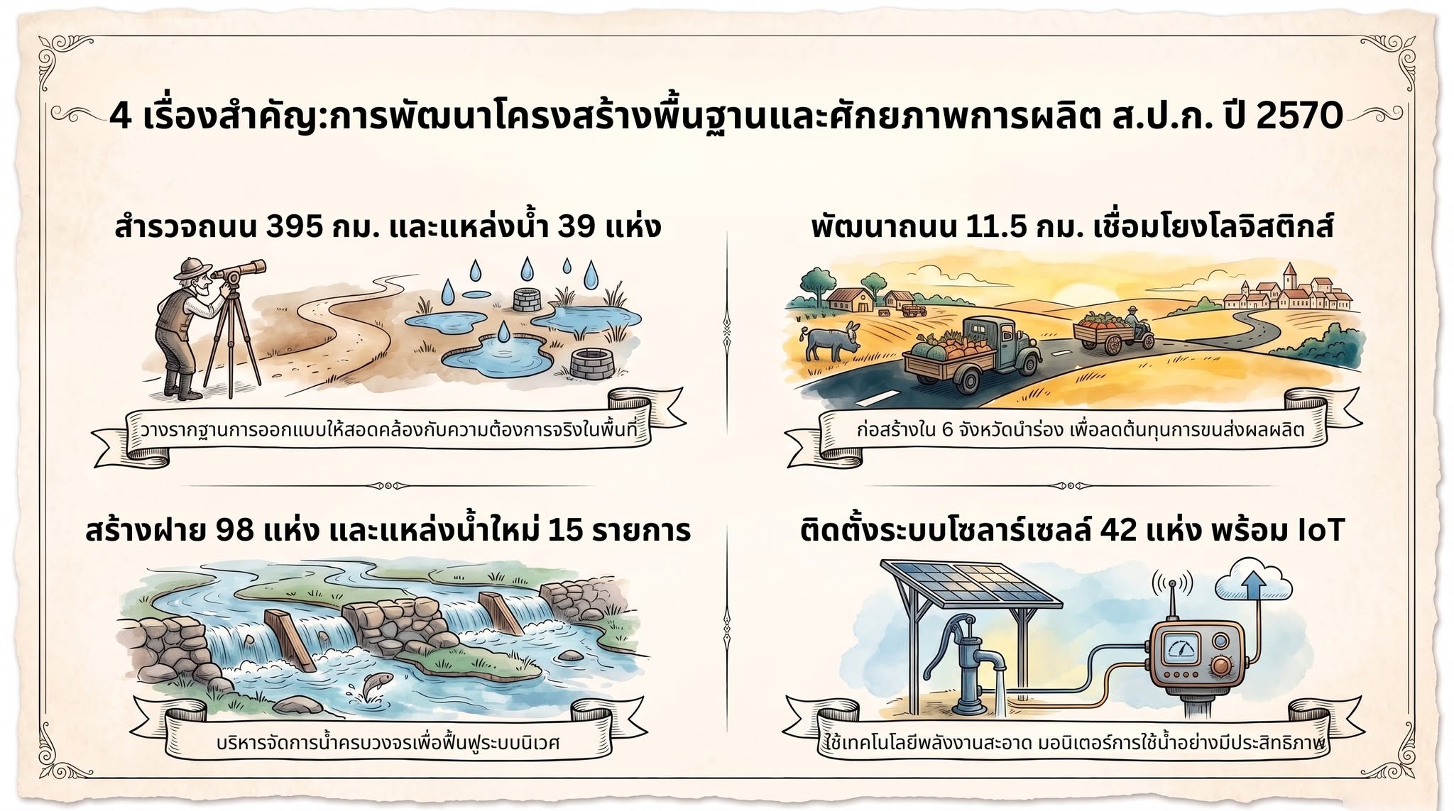 title - ส.ป.ก. เดินหน้ายกระดับเกษตรกรไทย! ขับเคลื่อนนโยบาย “สร้างสิทธิ เสริมทุน หนุนเกษตร” ปีงบประมาณ 2570