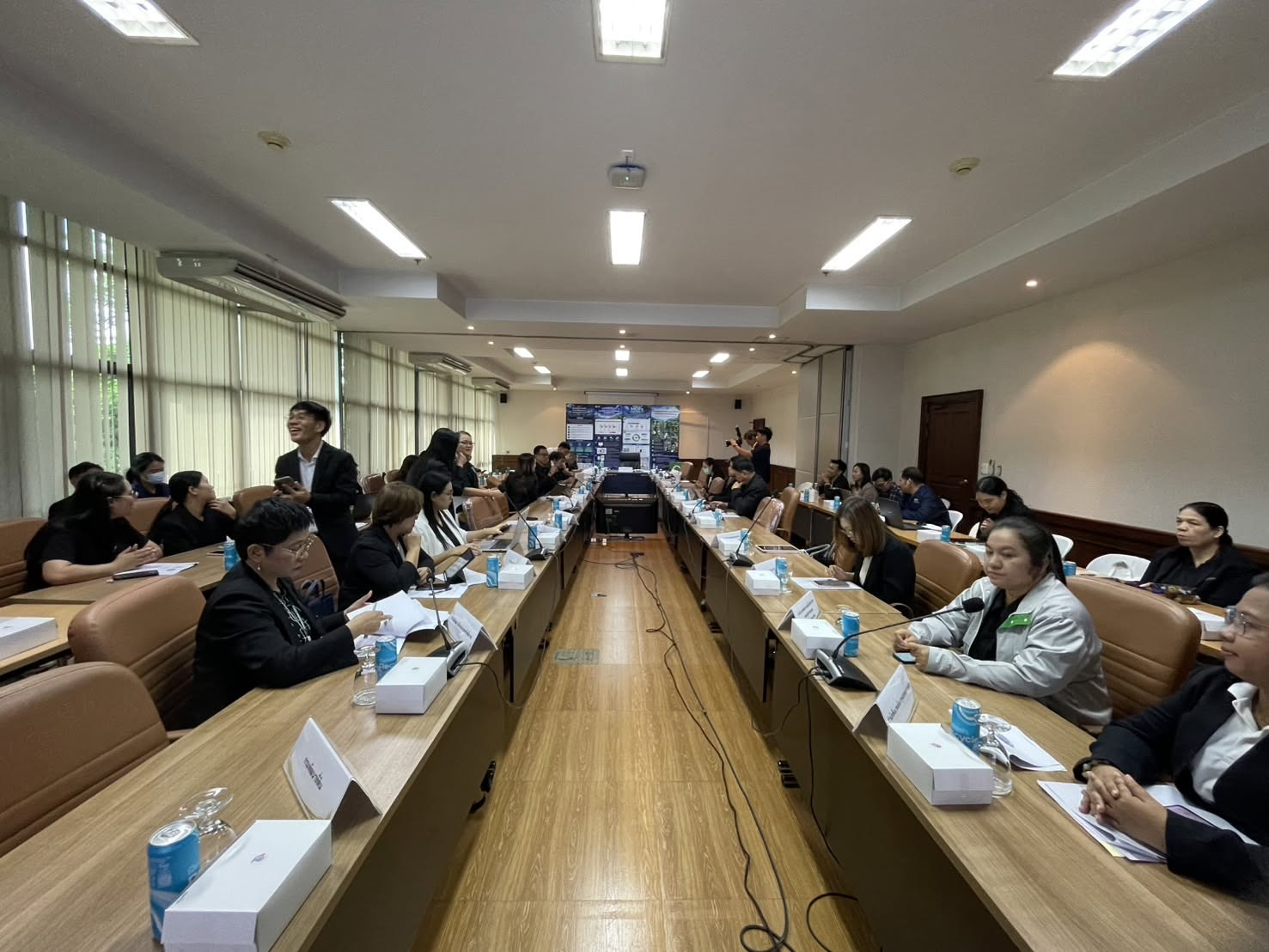 title - สพท. ร่วมประชุมคณะทำงานจัดทำข้อมูลพื้นที่ส่งเสริมการปลูกป่าสำหรับการดูดกลับก๊าซเรือนกระจกของประเทศ ครั้งที่ 1/2569