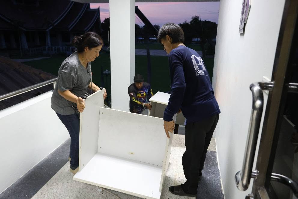 title - สพท. เคลื่อนย้ายครุภัณฑ์ชุดที่สอง เตรียมพร้อมปฏิบัติงาน ศพส. บางไทร