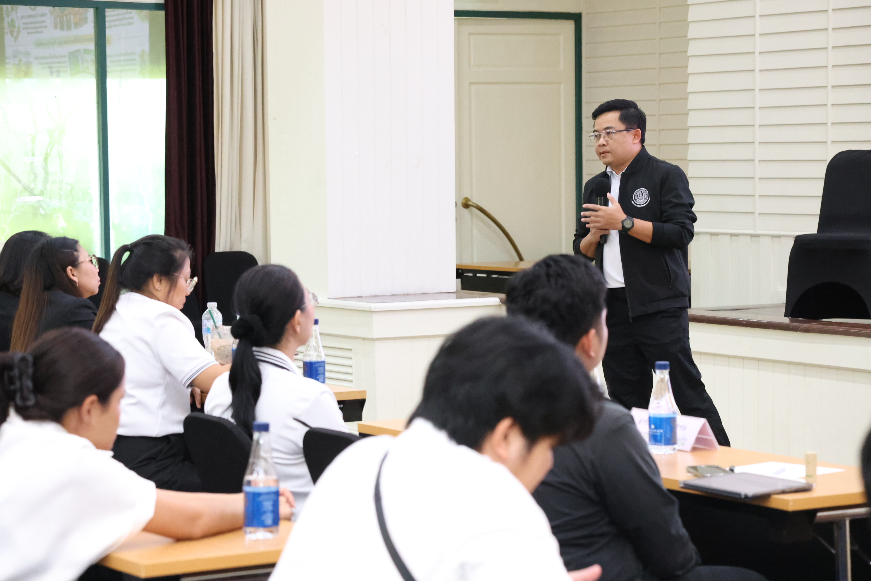 title - สพท. จัดการนำเสนอผลงานและติดตามประเมินผลสัมฤทธิ์การดำเนินงานด้านการพัฒนาเกษตรกร ประจำปีงบประมาณ พ.ศ. 2569