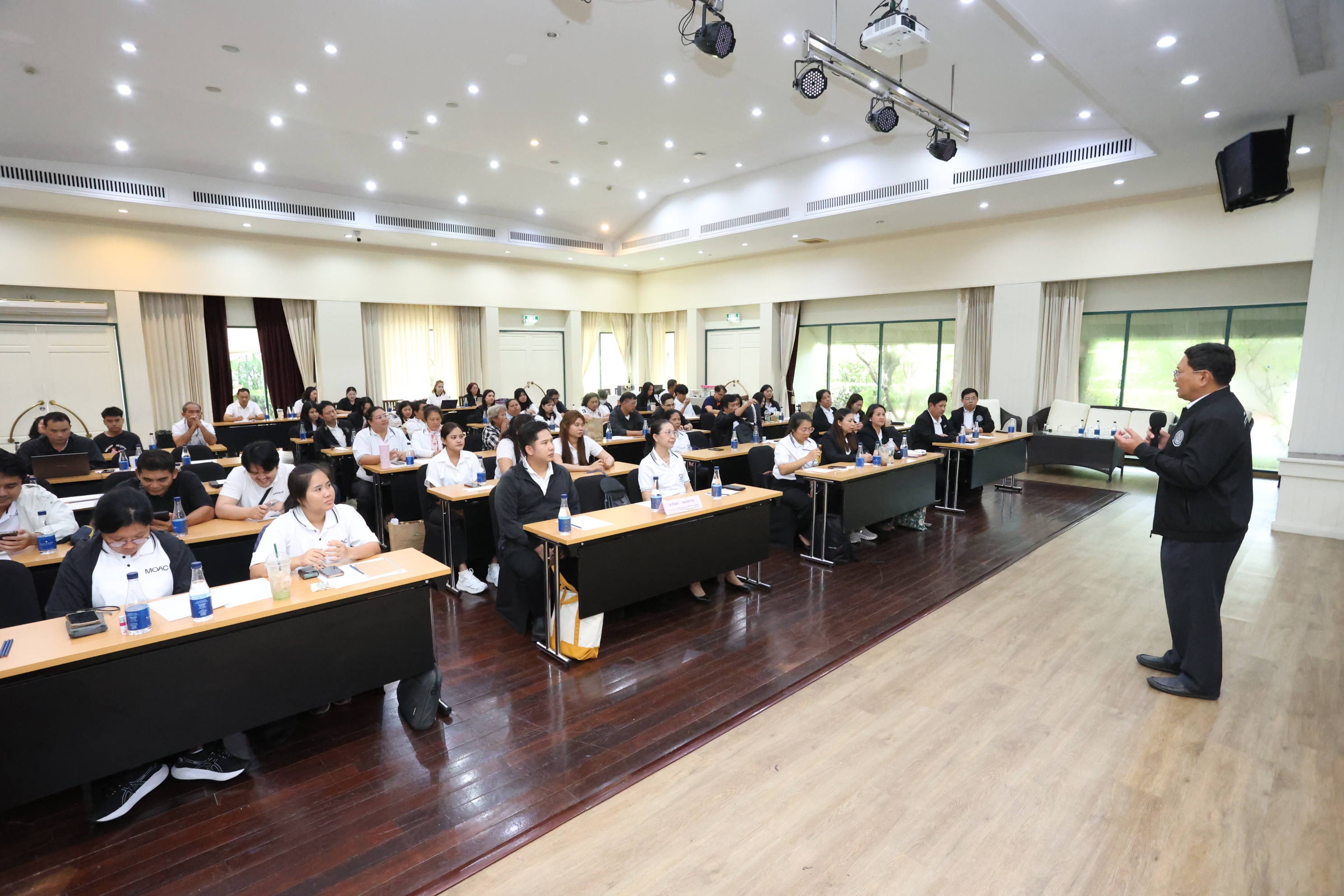title - สพท. จัดการนำเสนอผลงานและติดตามประเมินผลสัมฤทธิ์การดำเนินงานด้านการพัฒนาเกษตรกร ประจำปีงบประมาณ พ.ศ. 2569